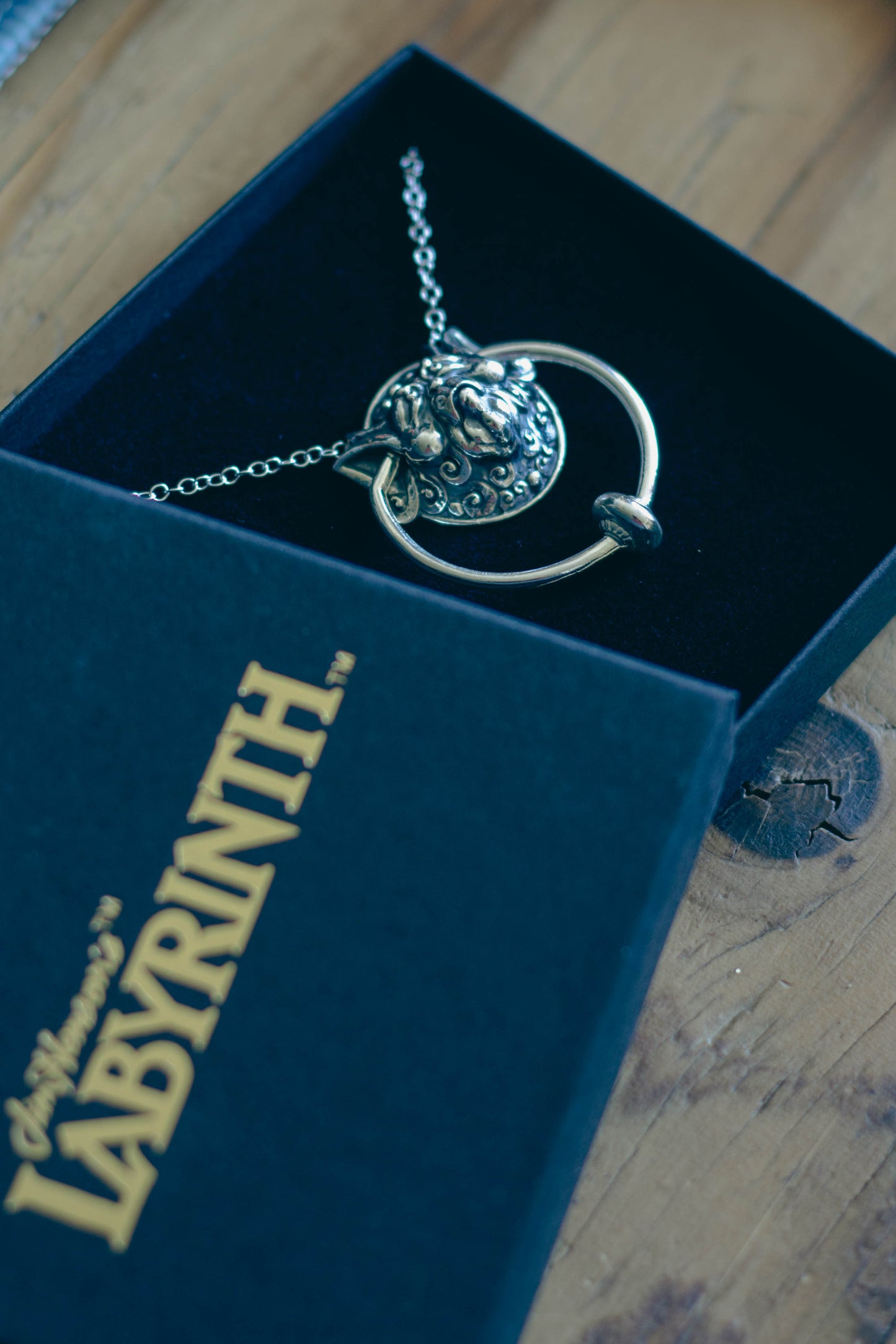 Labyrinth Right Door Knocker Necklace