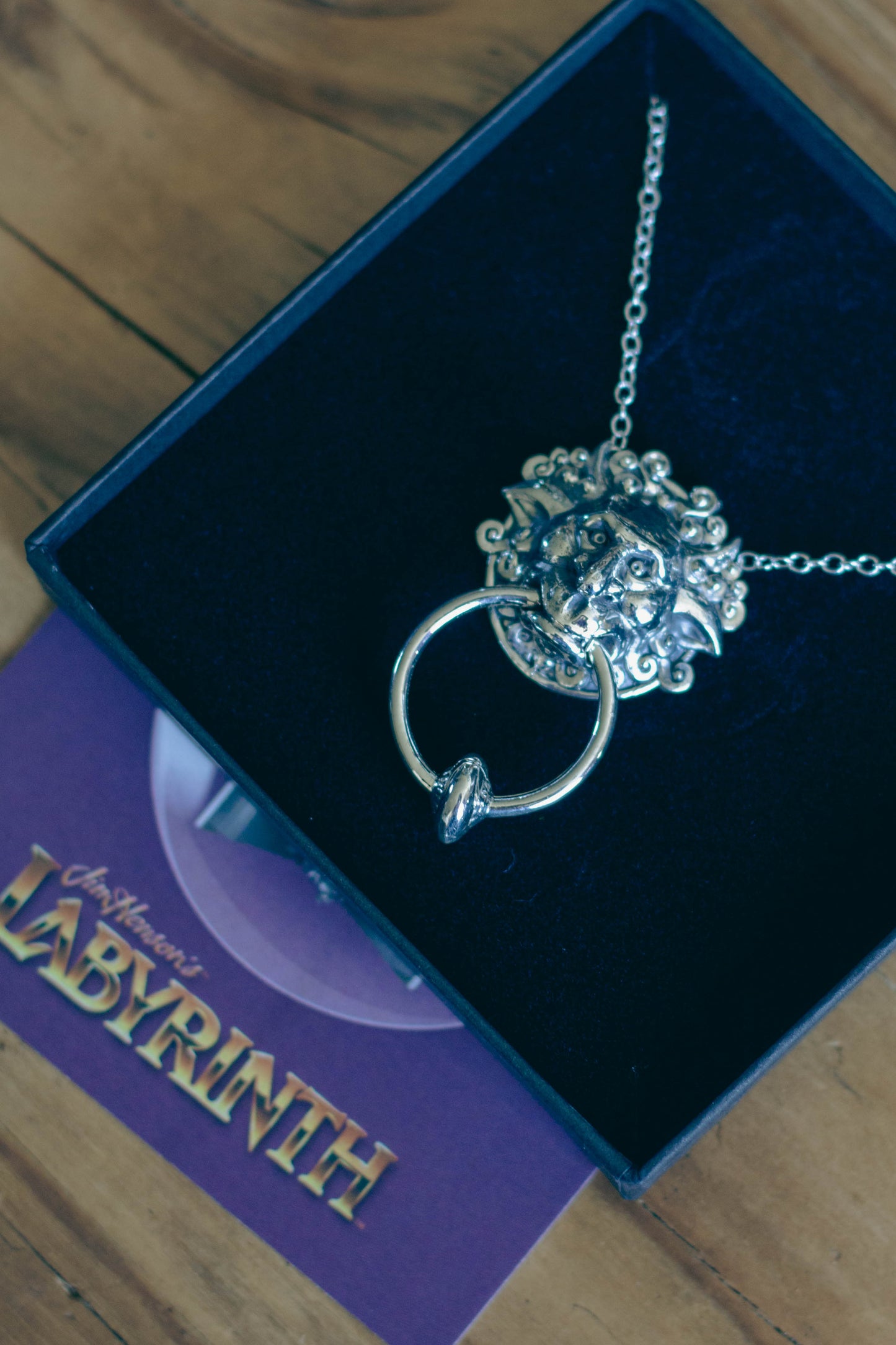 Labyrinth Left Door Knocker Necklace