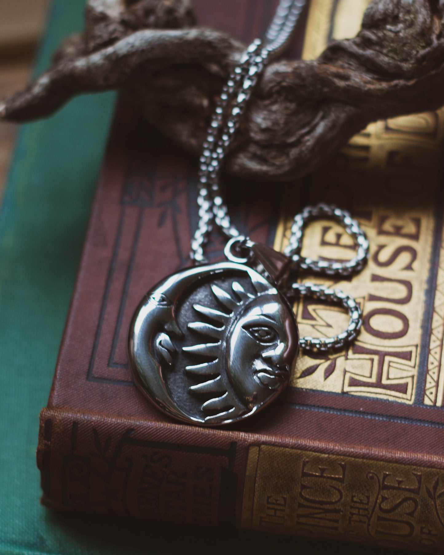 Sun and Moon Necklace