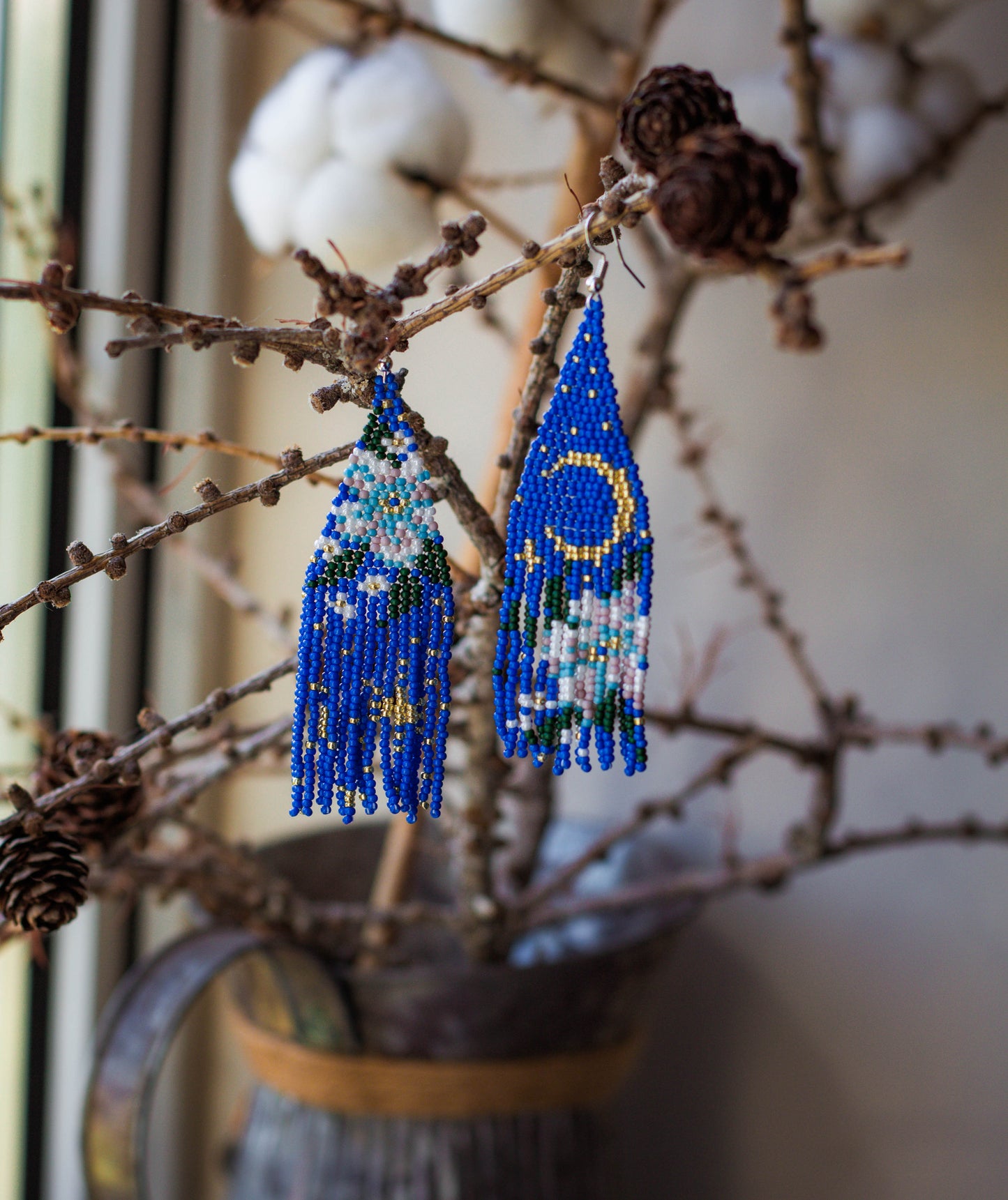 Whimsy Blue Earrings