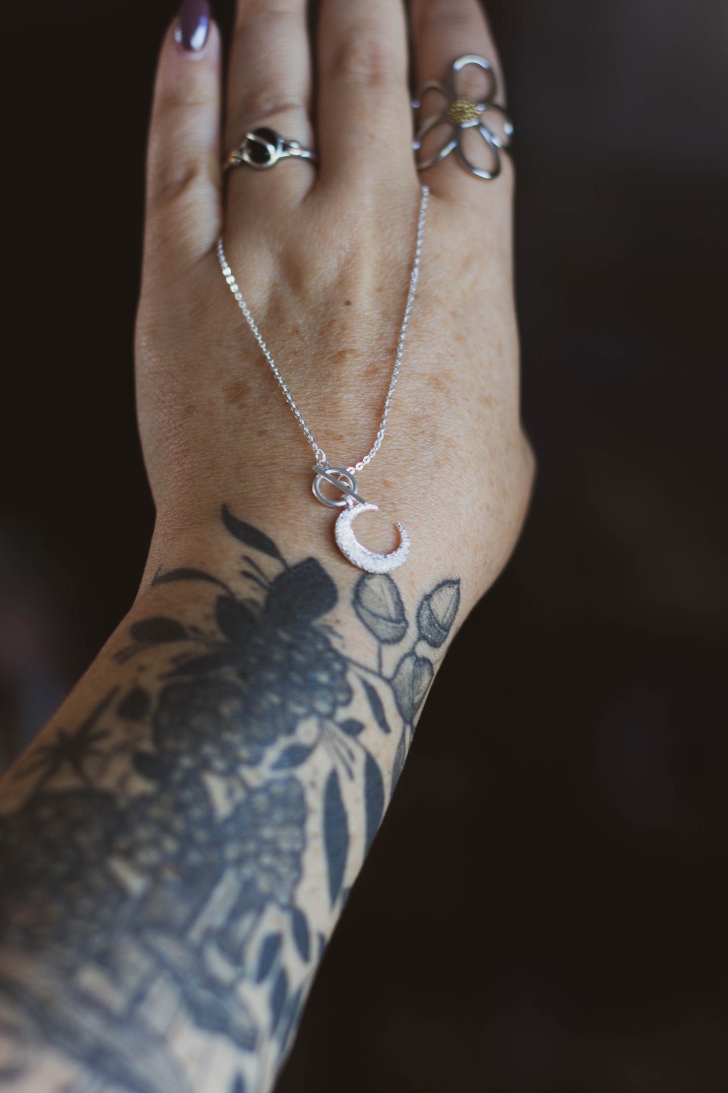 Moon Charm Necklace