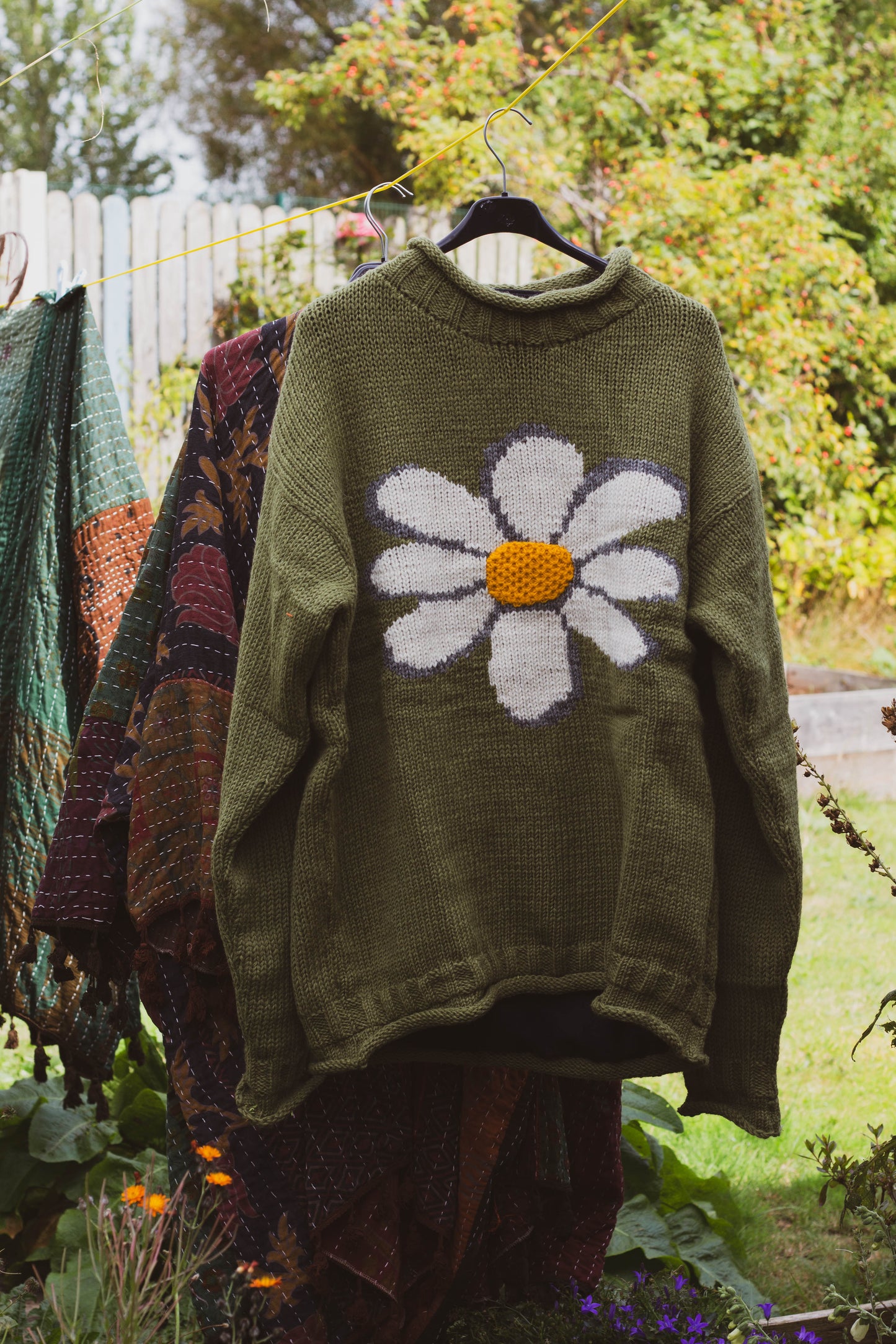 Wool Daisy Jumper