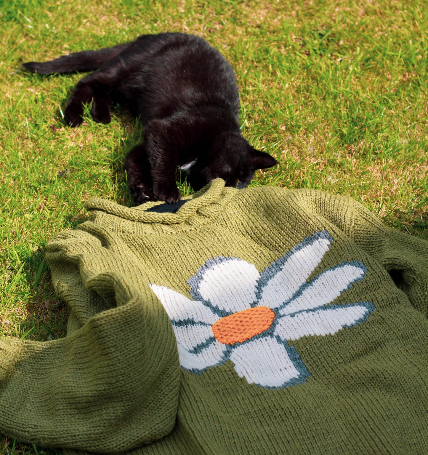 Wool Daisy Jumper