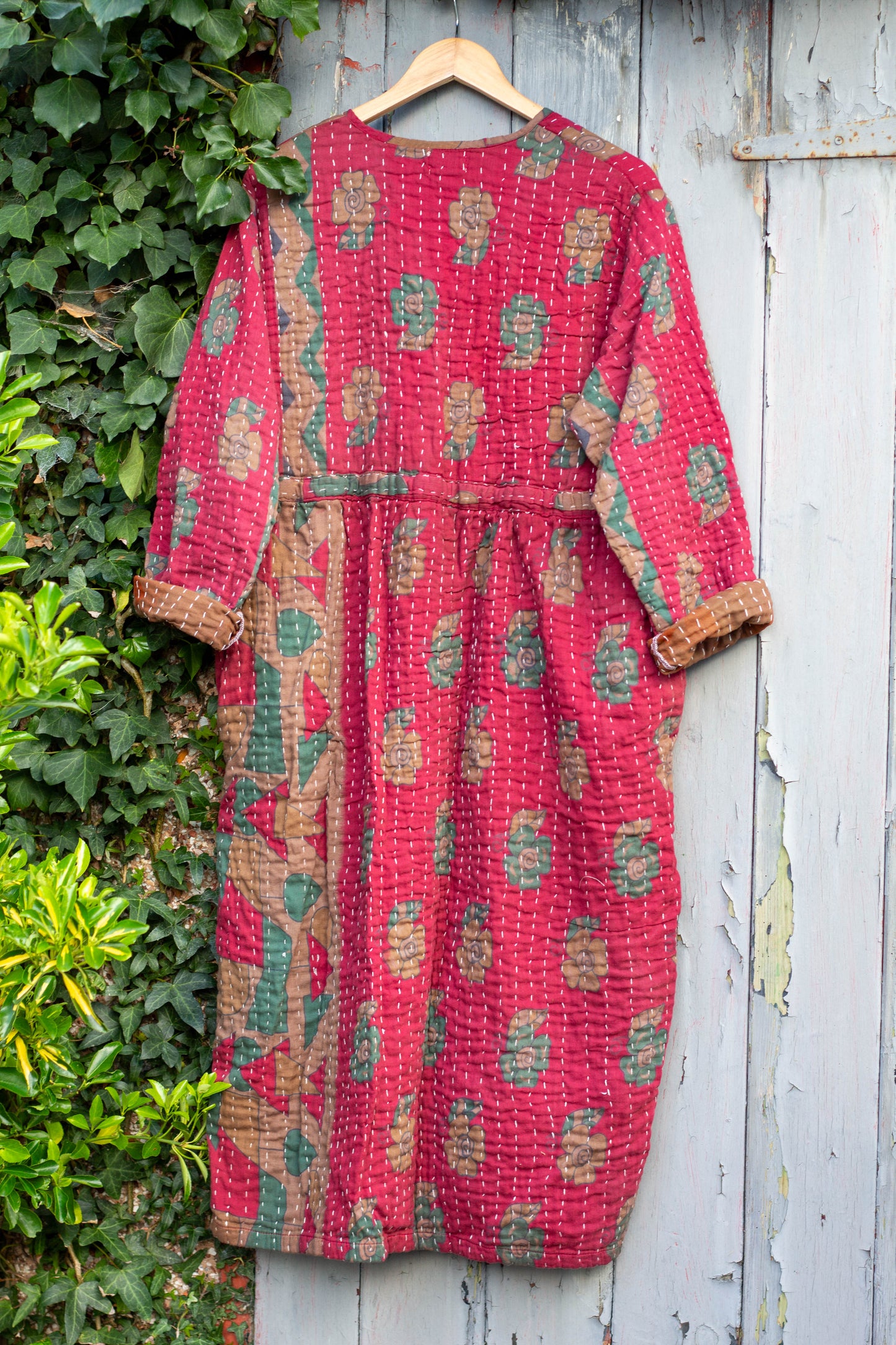 Overdyed Kantha Dress