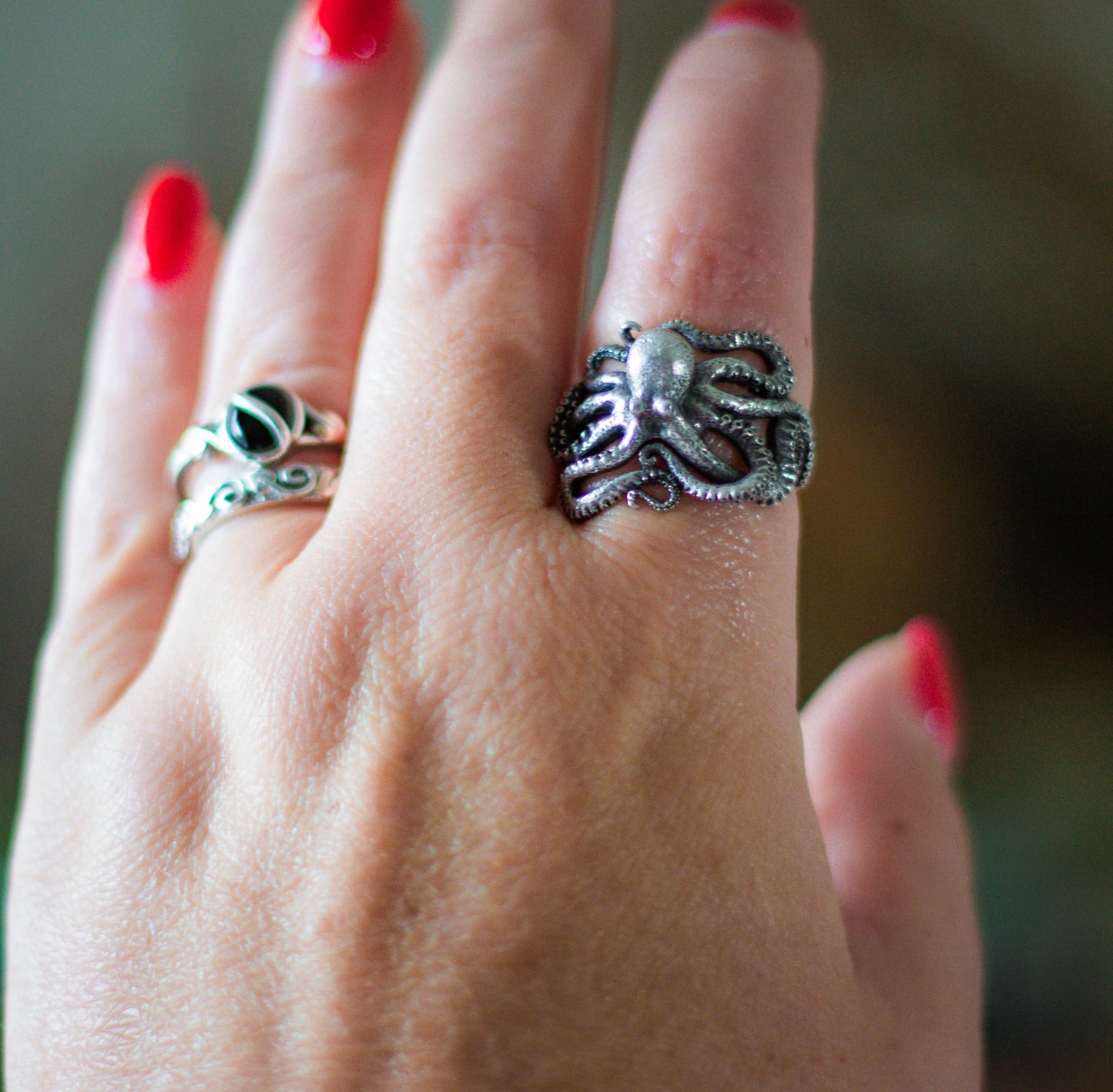 Preloved Octopus Ring Size T