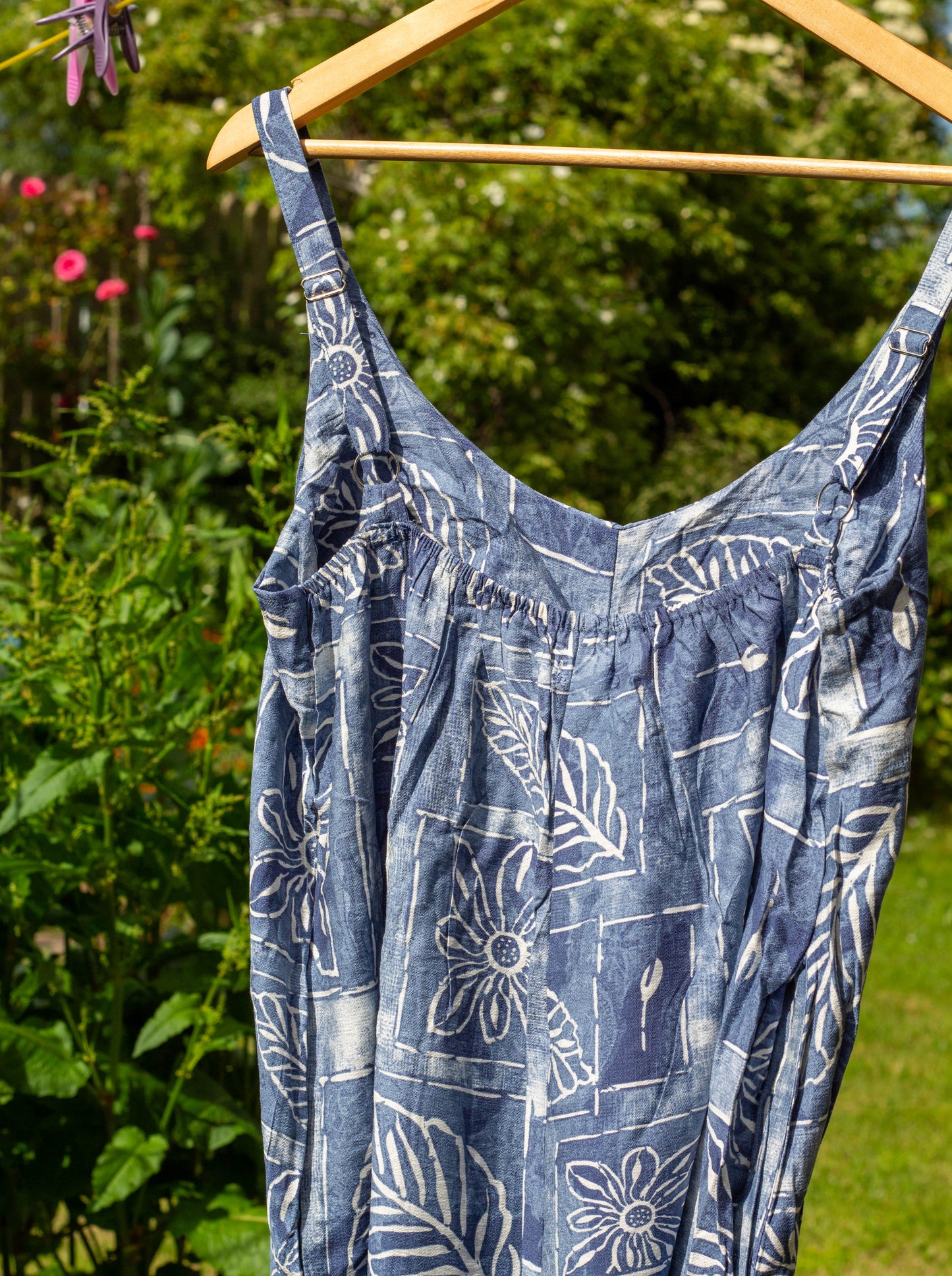 Blue Garden Jumpsuit