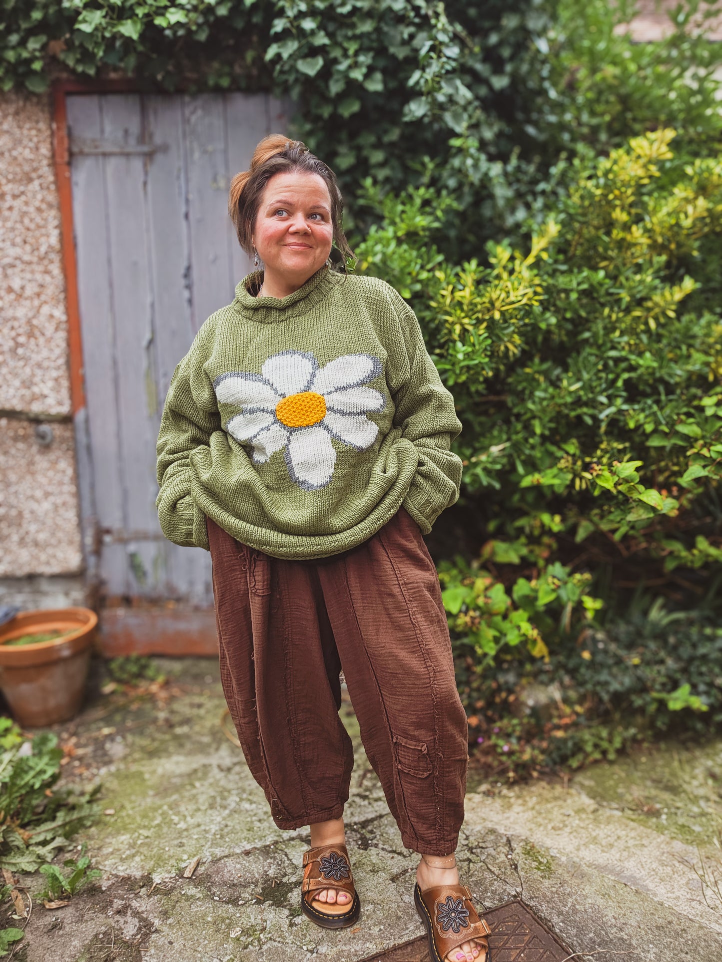 Wool Daisy Jumper