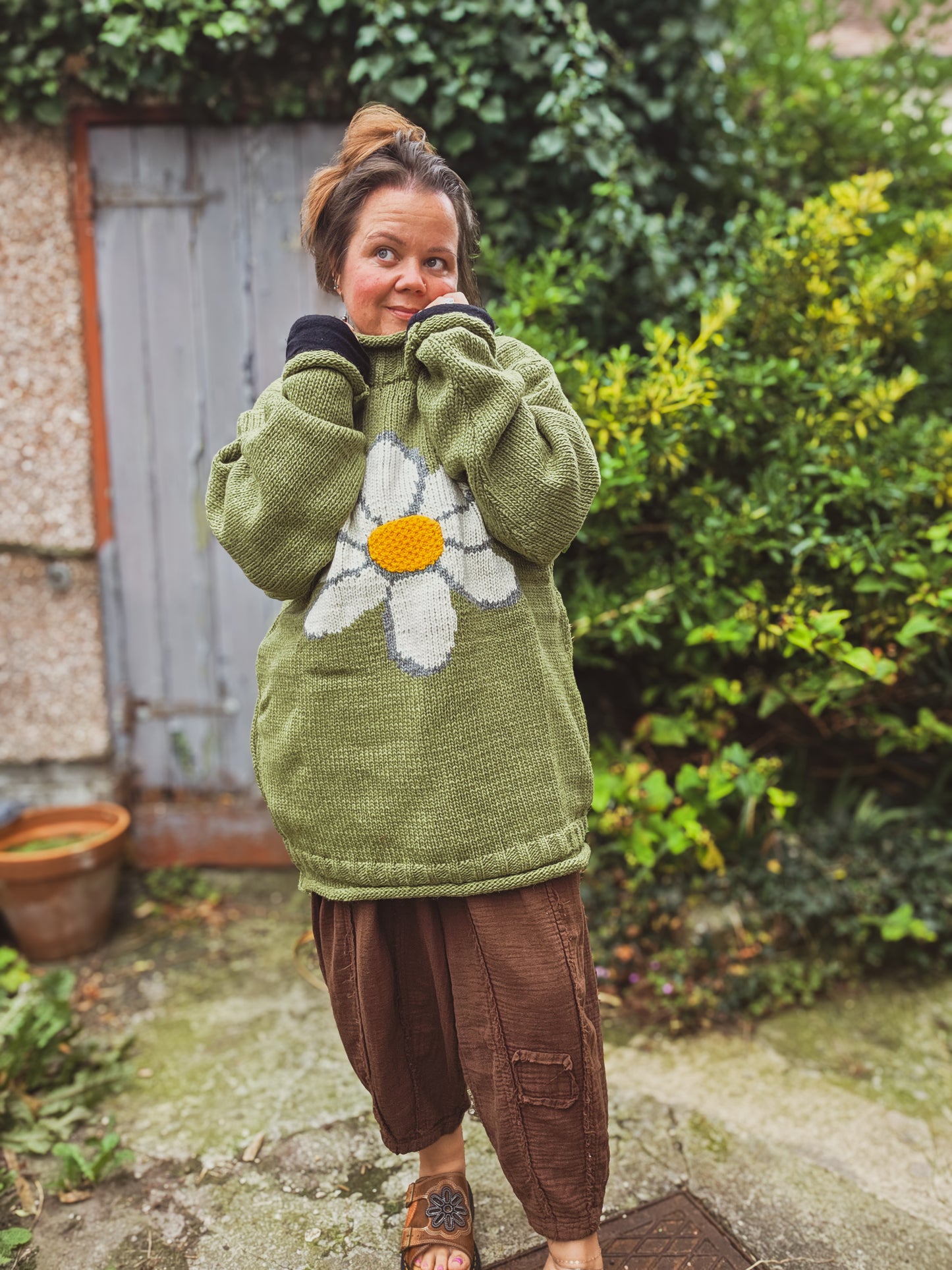 Wool Daisy Jumper