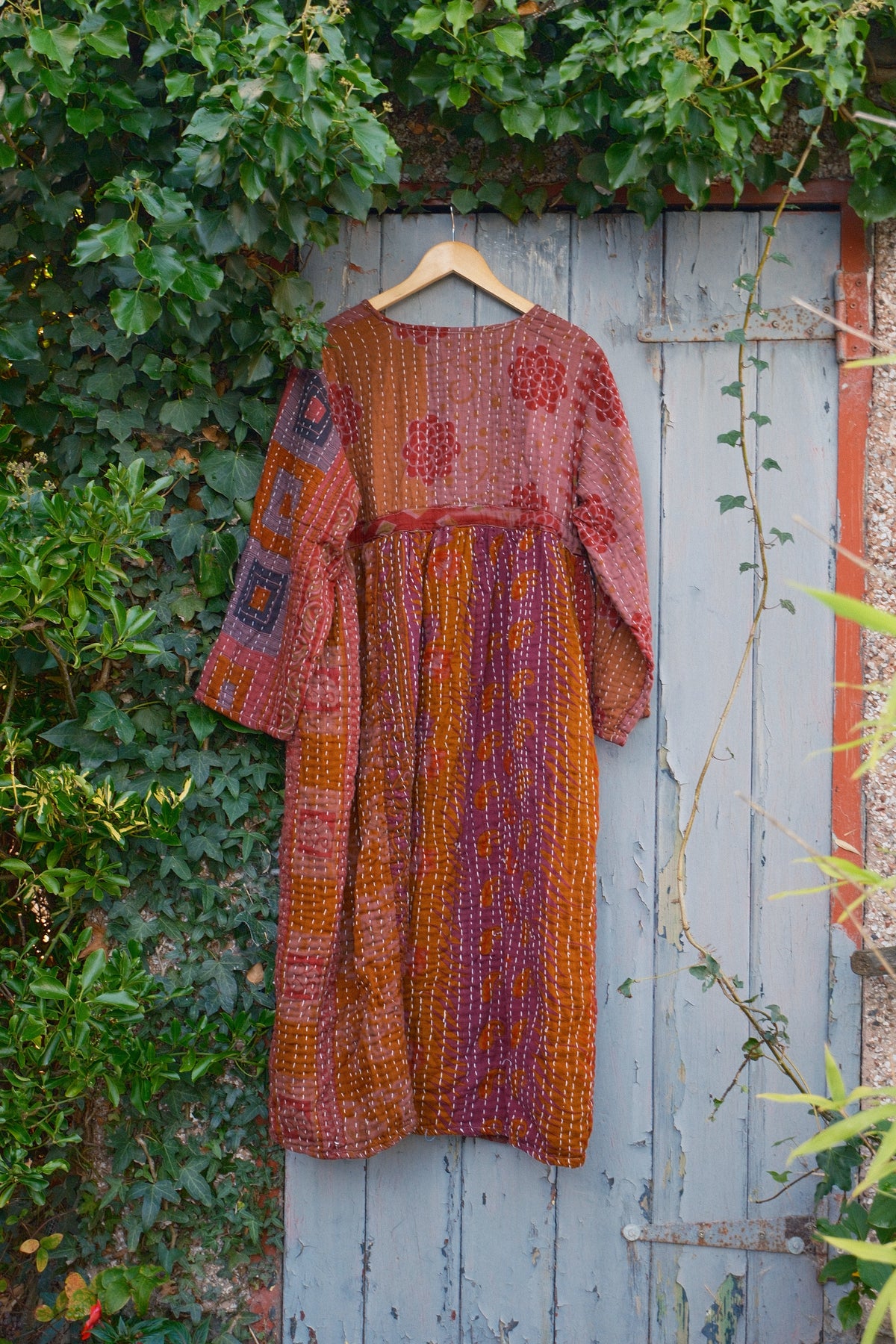 Overdyed Kantha Dress