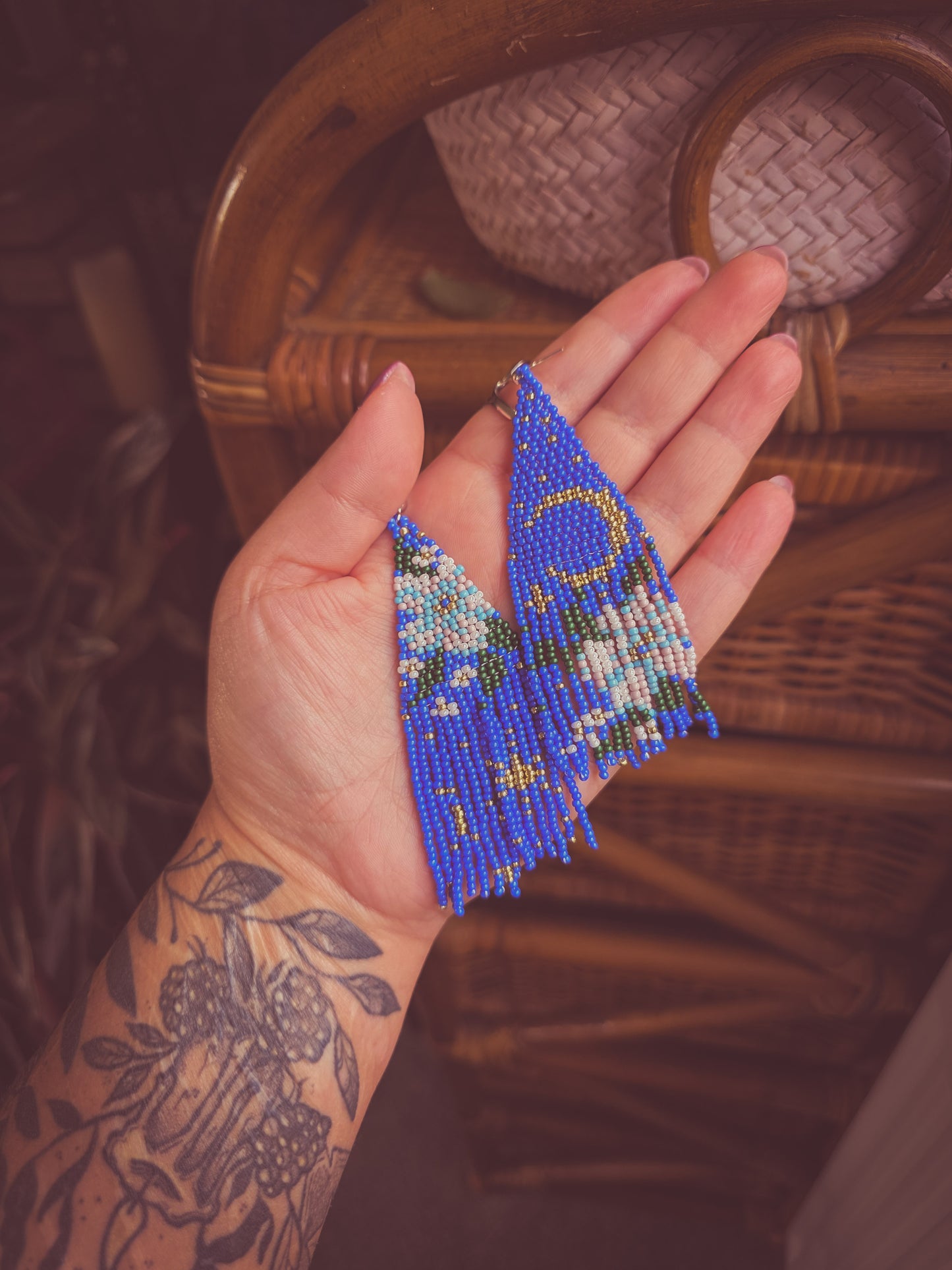 Whimsy Blue Earrings