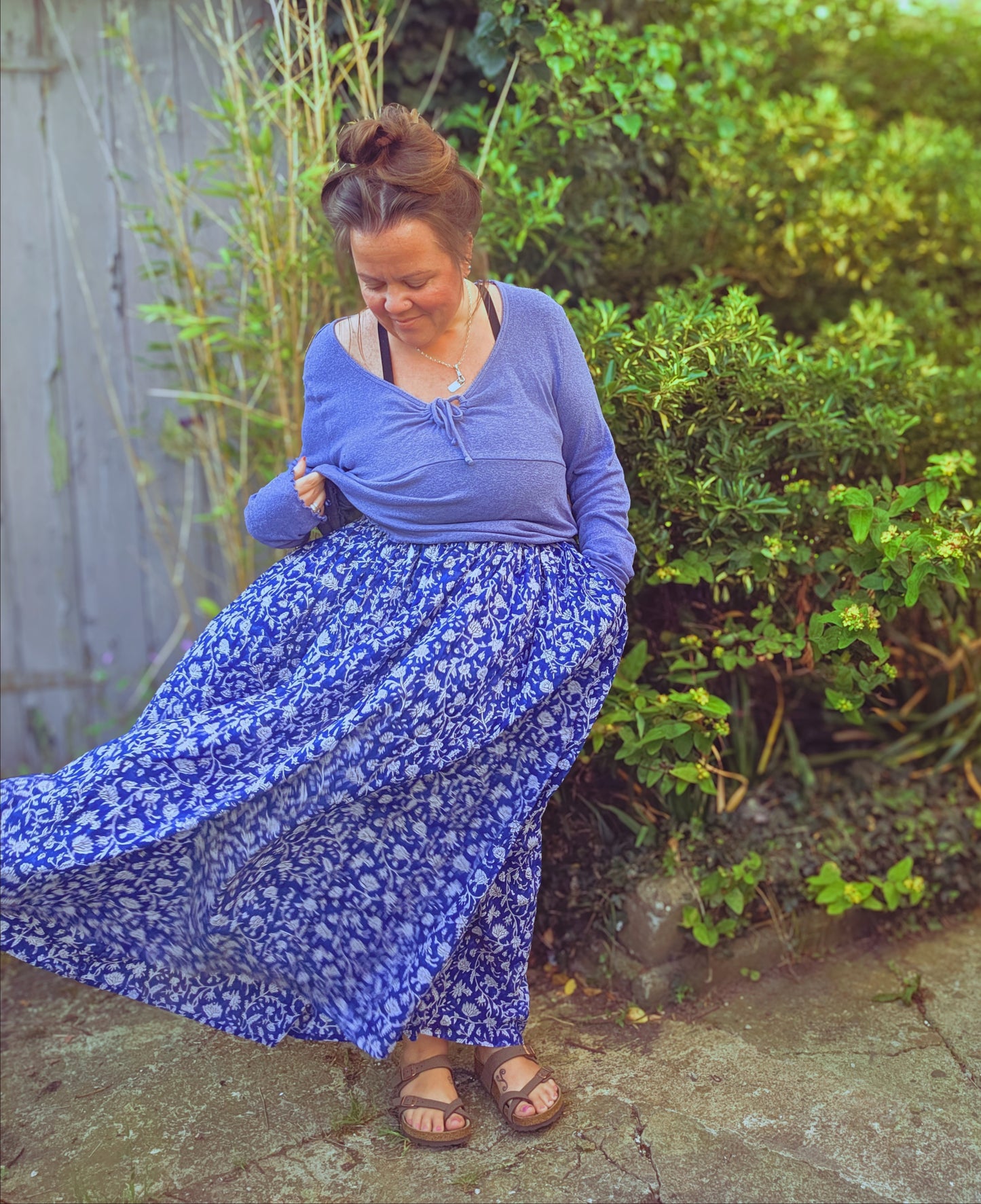 Cornflower Skirt