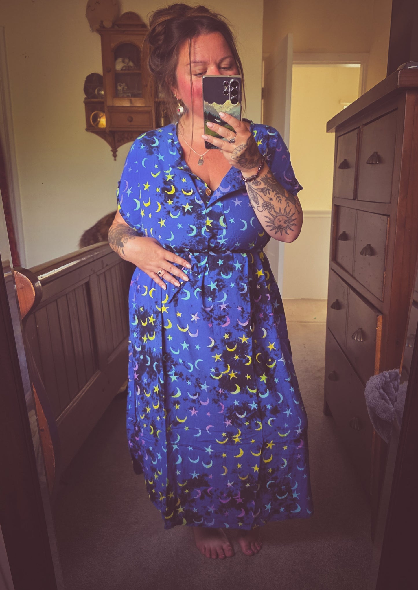 Celestial Moon Dress