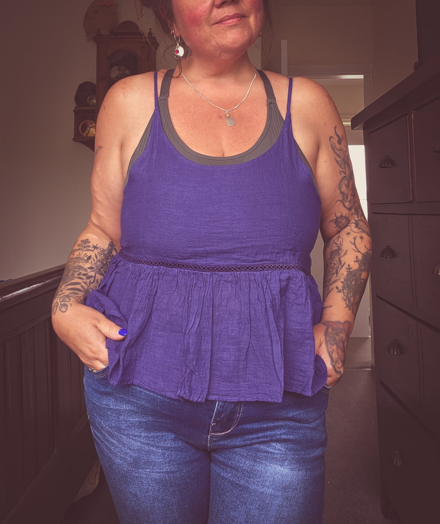 Peplum Top