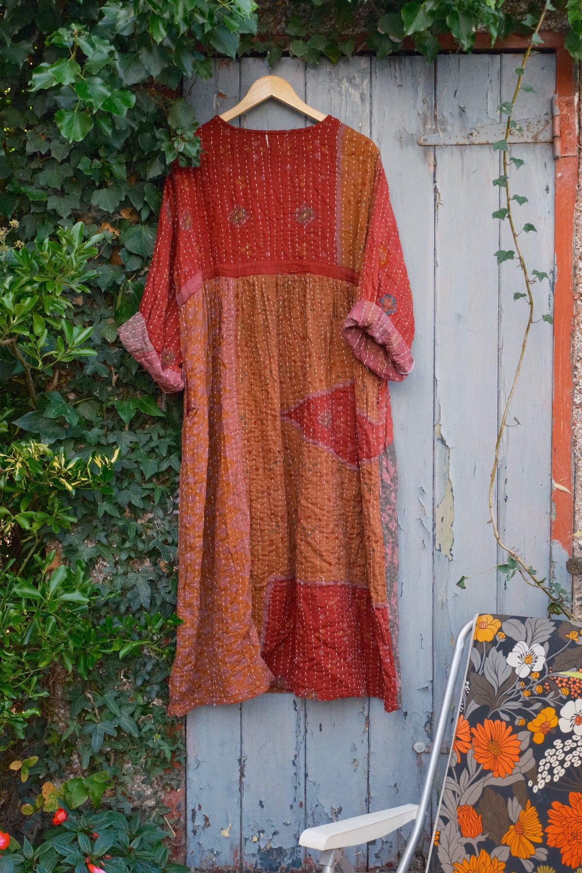Overdyed Kantha Dress