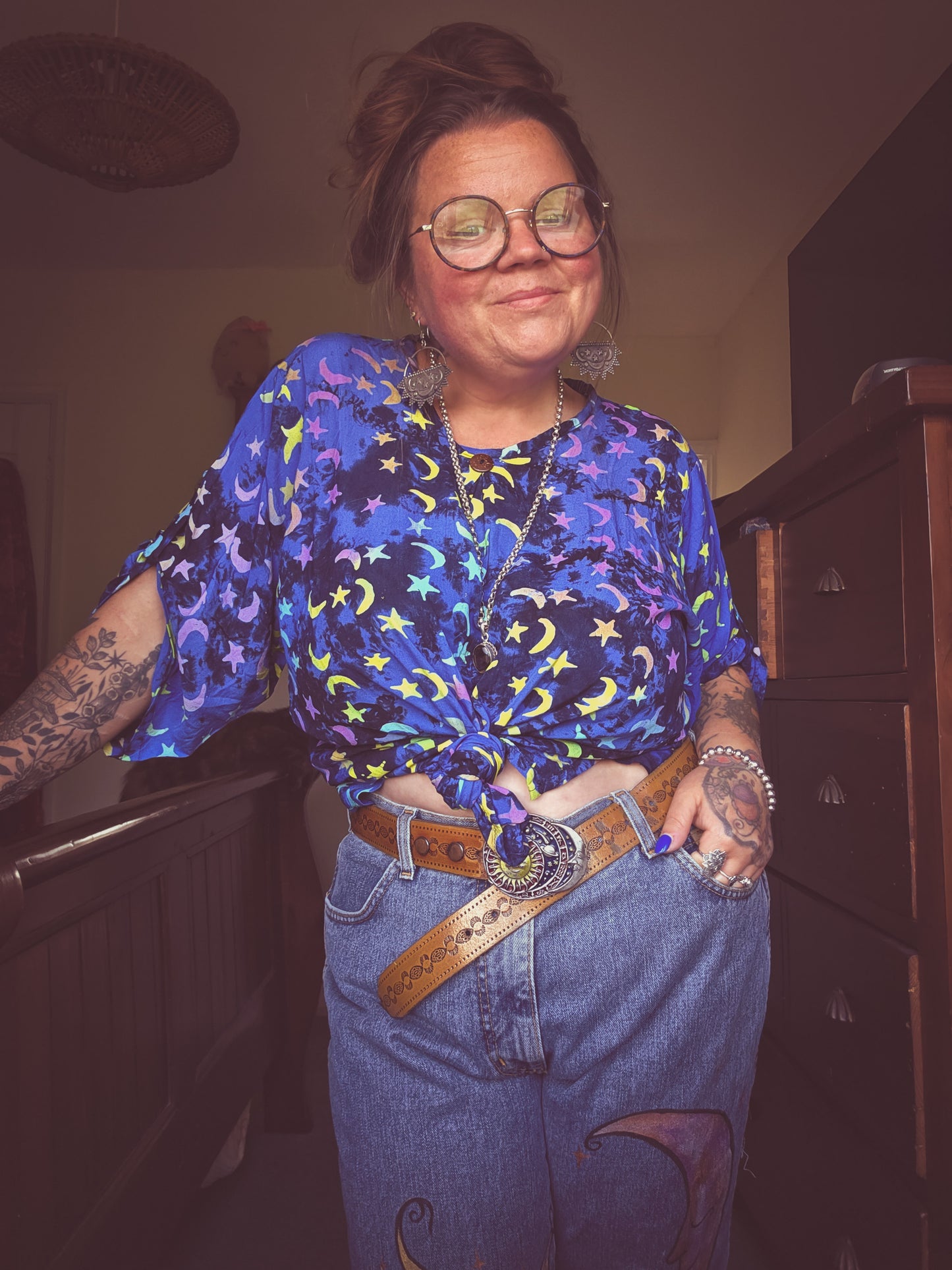Celestial Moon Blouse