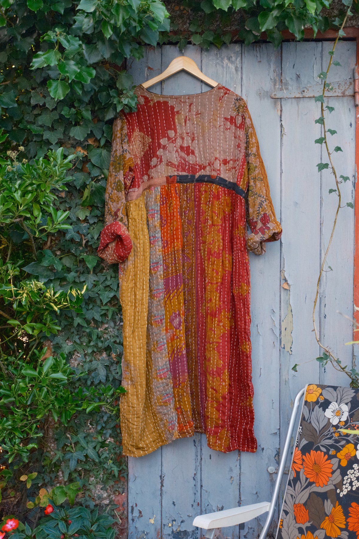 Overdyed Kantha Dress