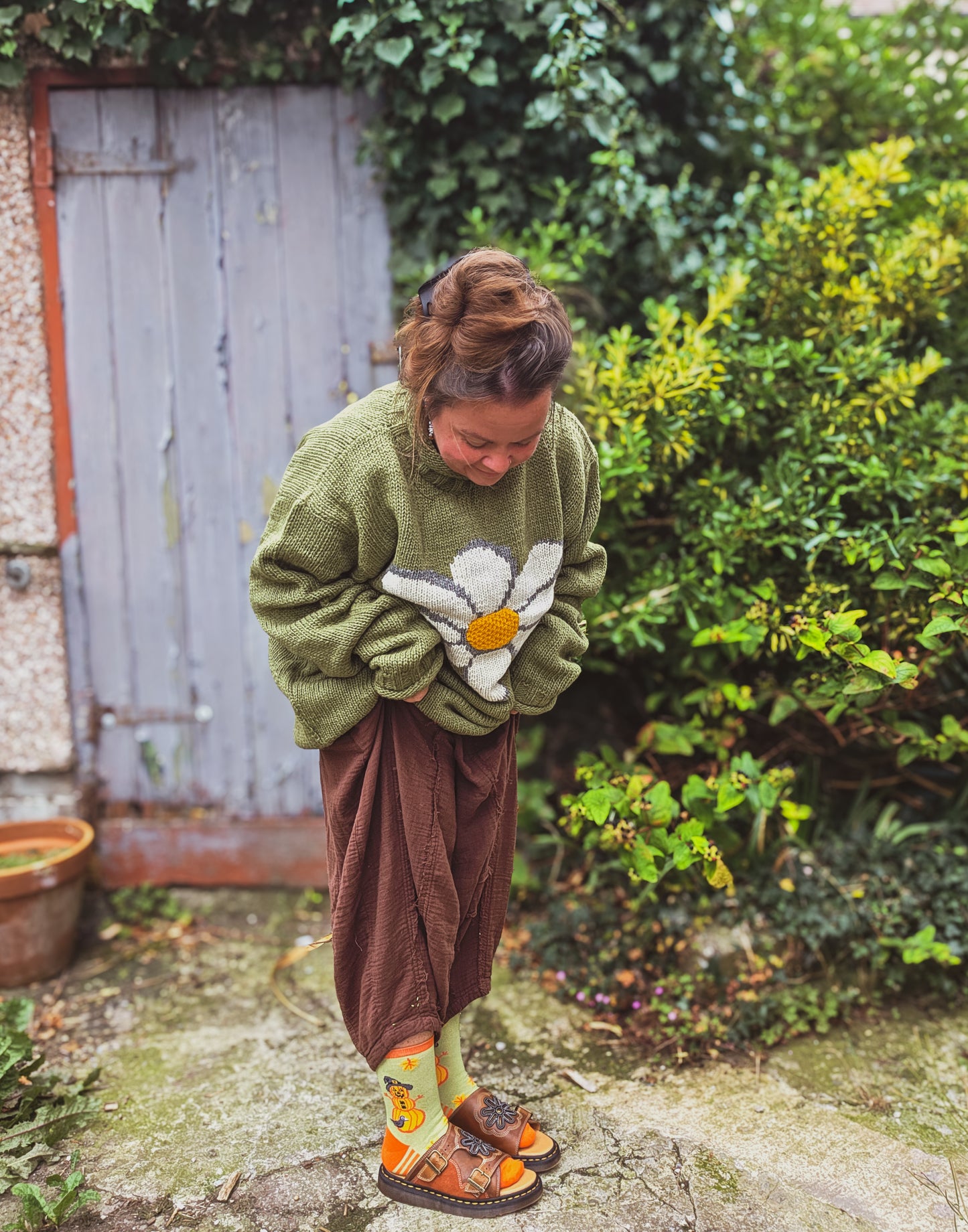 Wool Daisy Jumper
