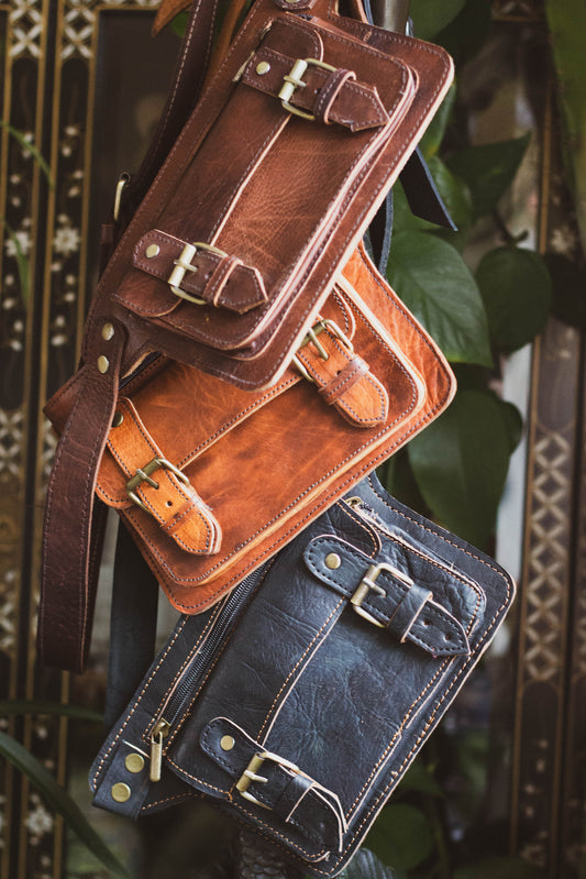 Moroccan Leather Belts