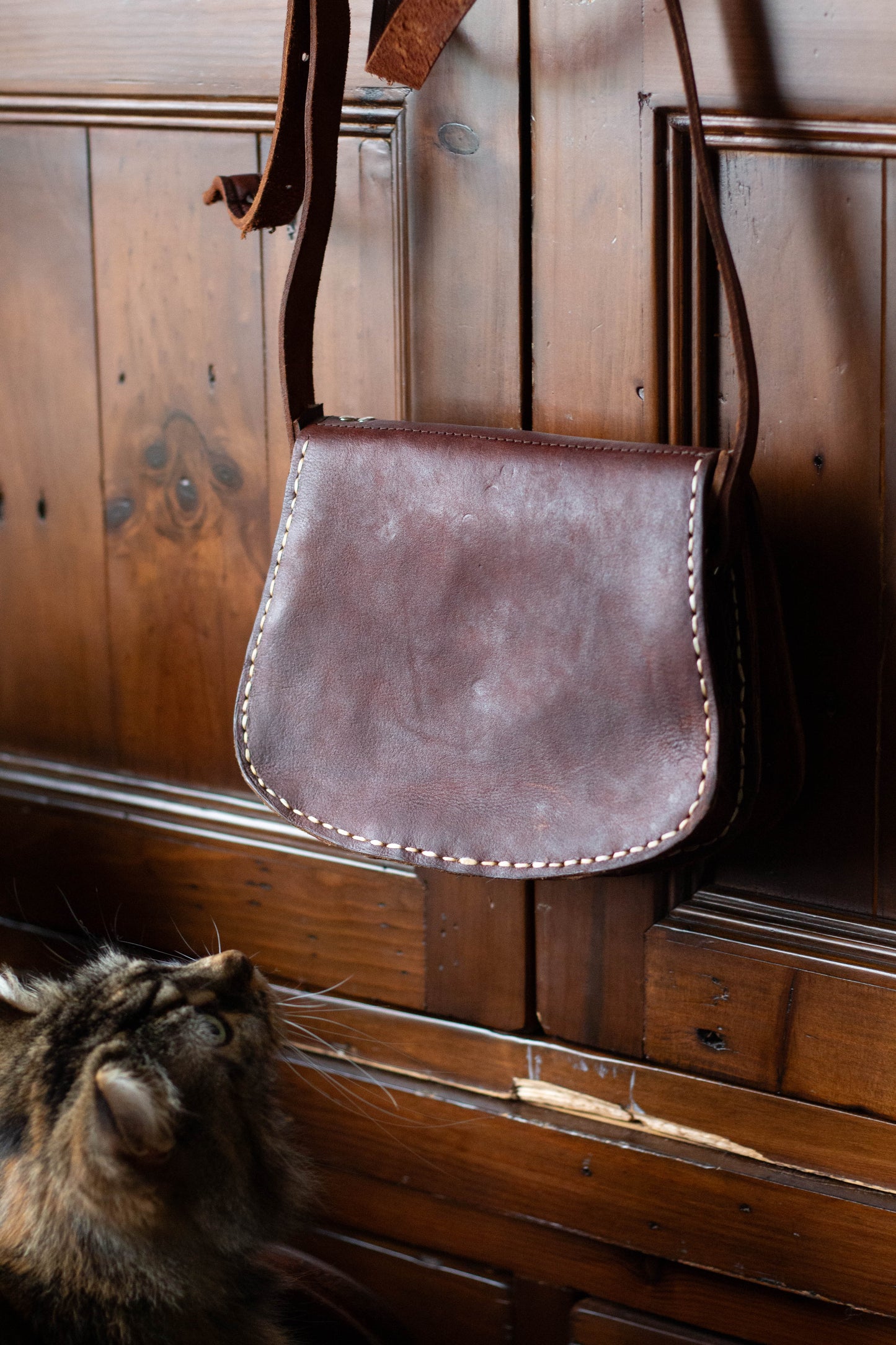 Moroccan boho Leather Bag