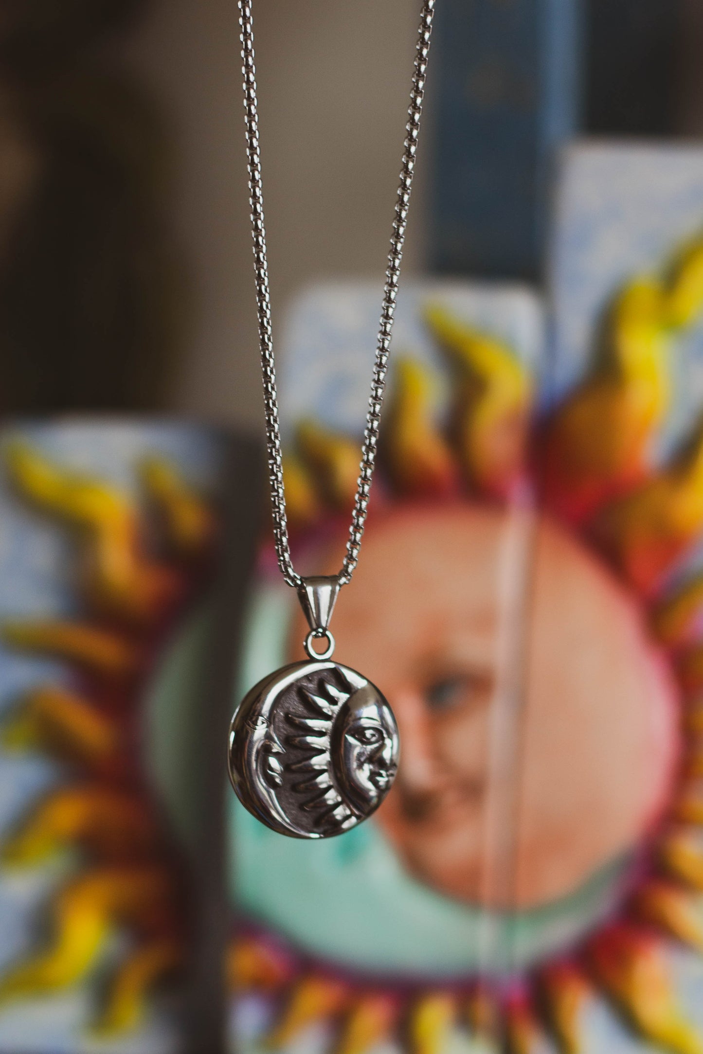 Sun and Moon Necklace