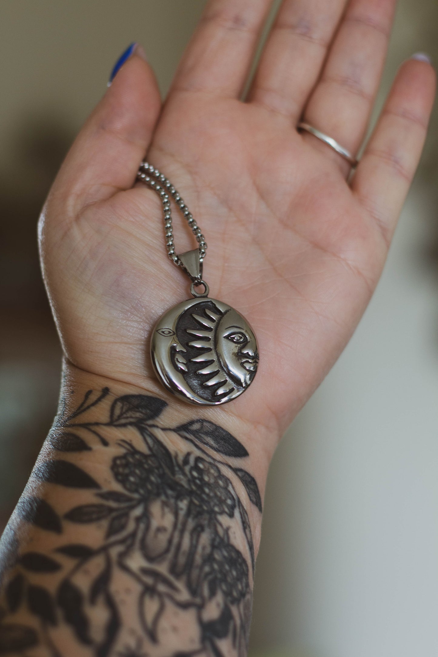 Sun and Moon Necklace