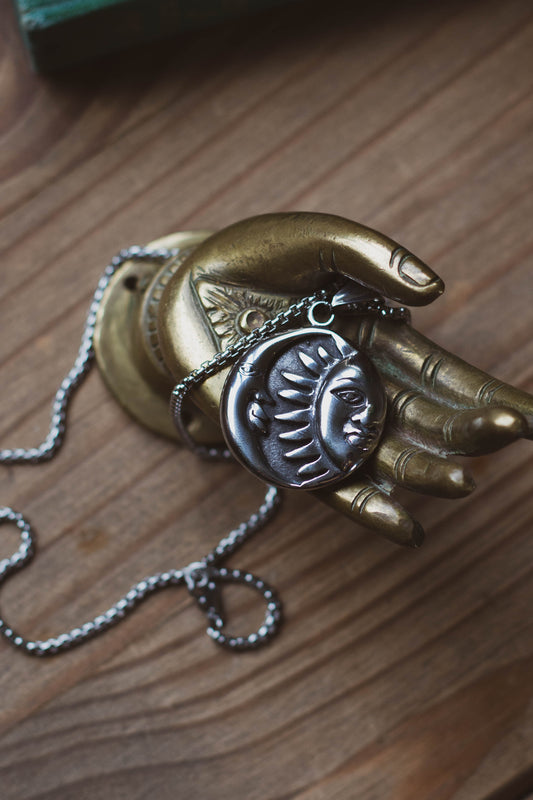 Sun and Moon Necklace