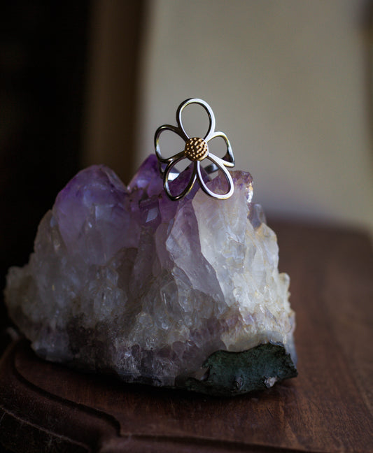 Flower Ring Adjustable