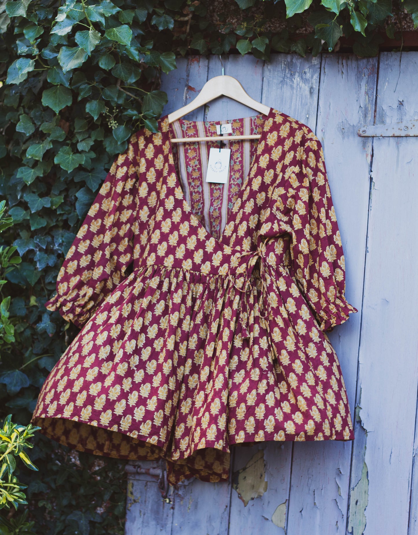 Moonwrap Blouse Red