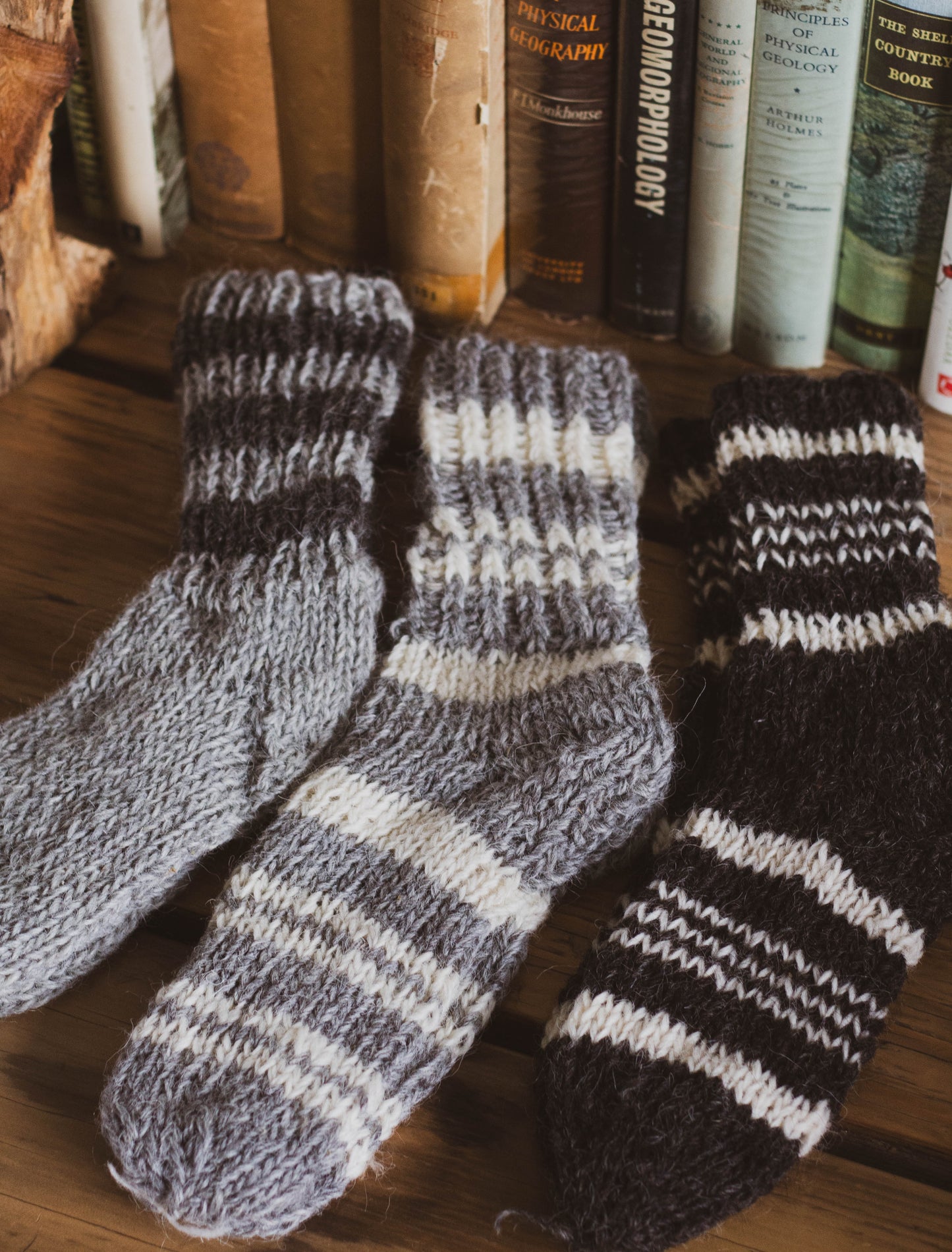 Hand Woven Wool Sockies