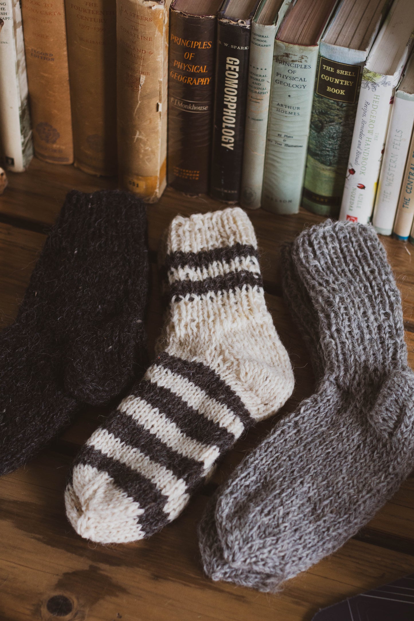 Hand Woven Wool Sockies