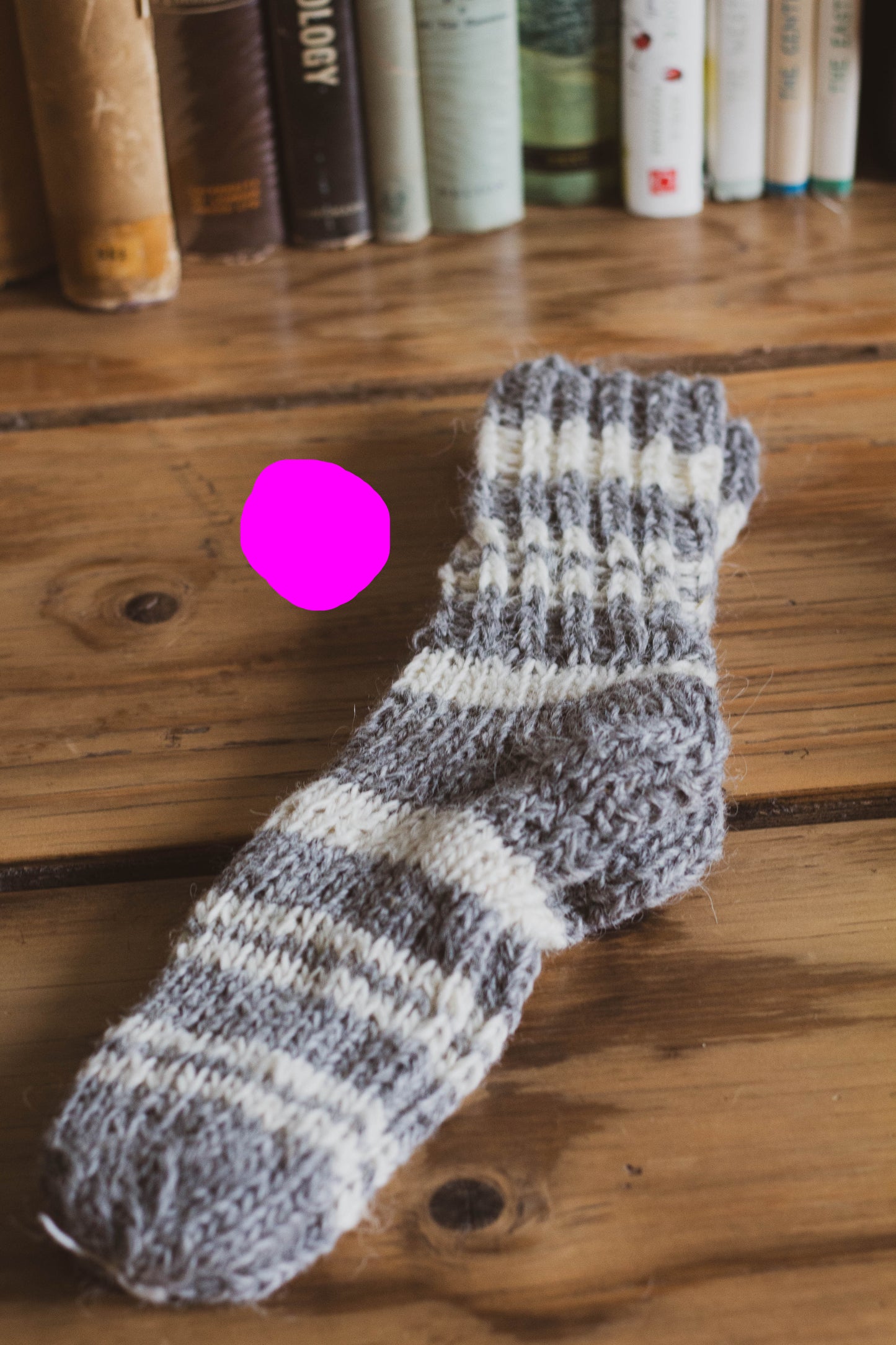 Hand Woven Wool Sockies