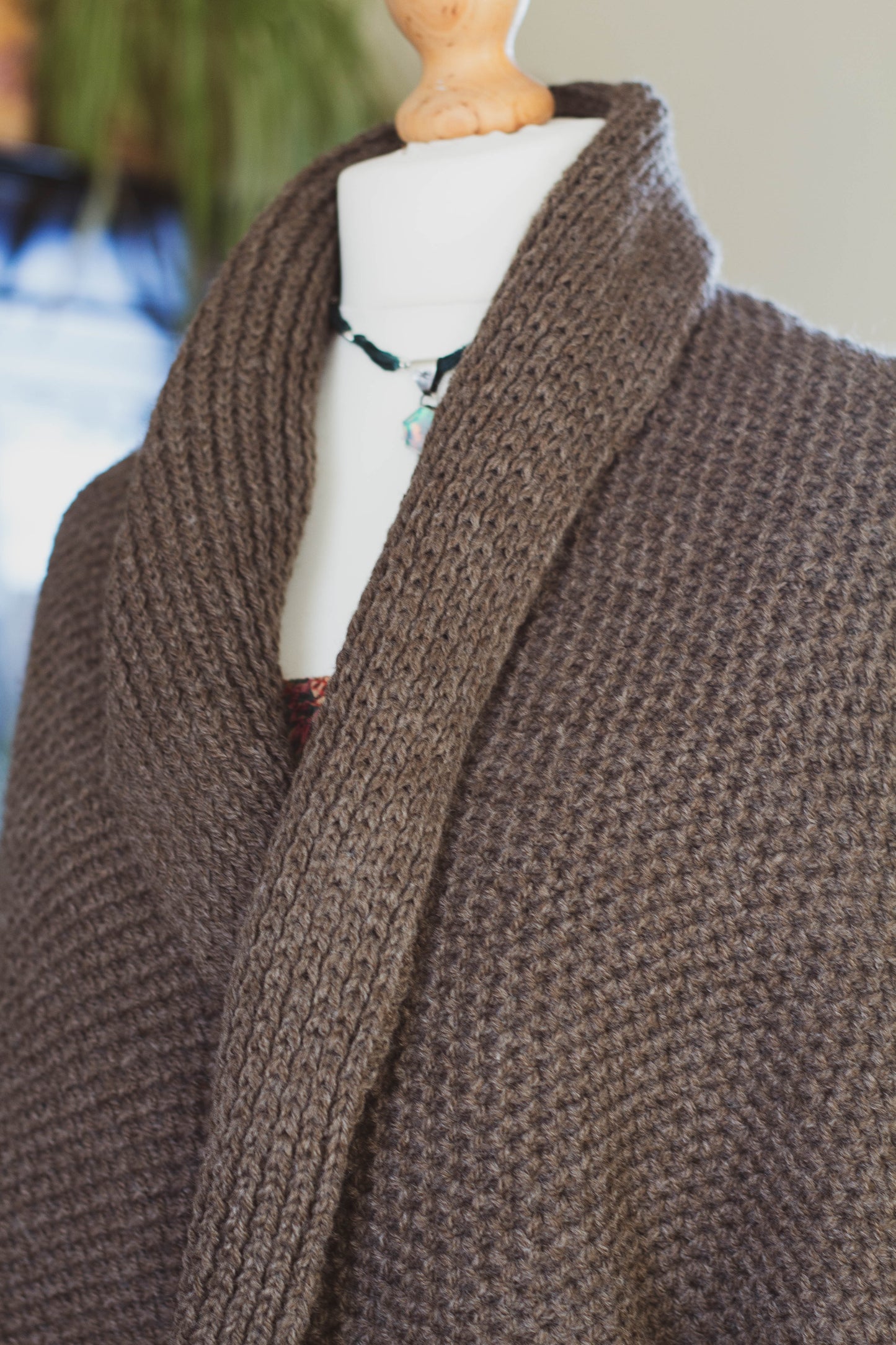 Highland Shawl With Tassels