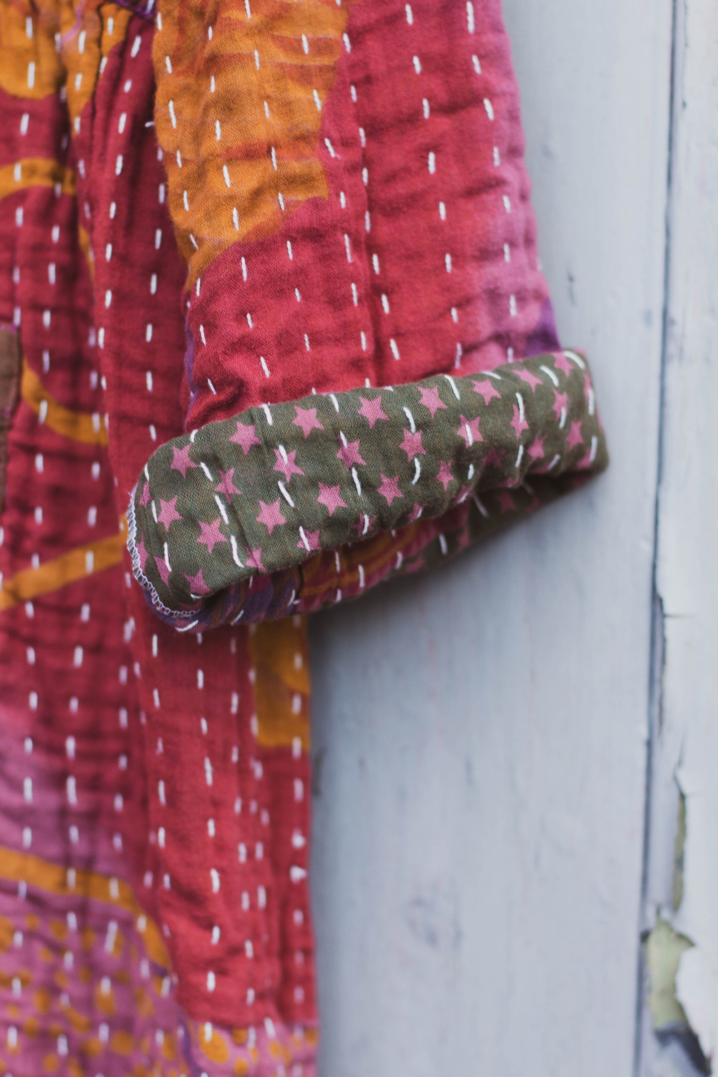 Overdyed Kantha Dress