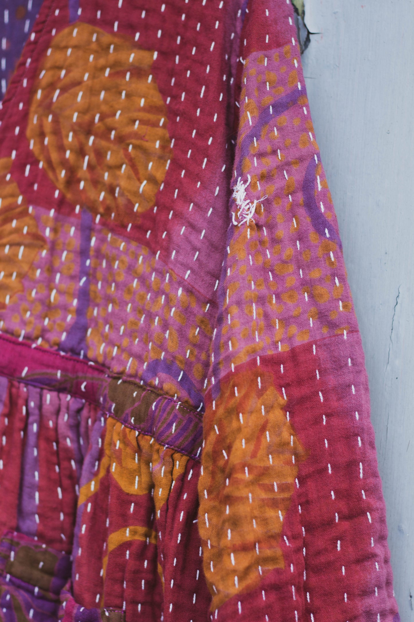 Overdyed Kantha Dress