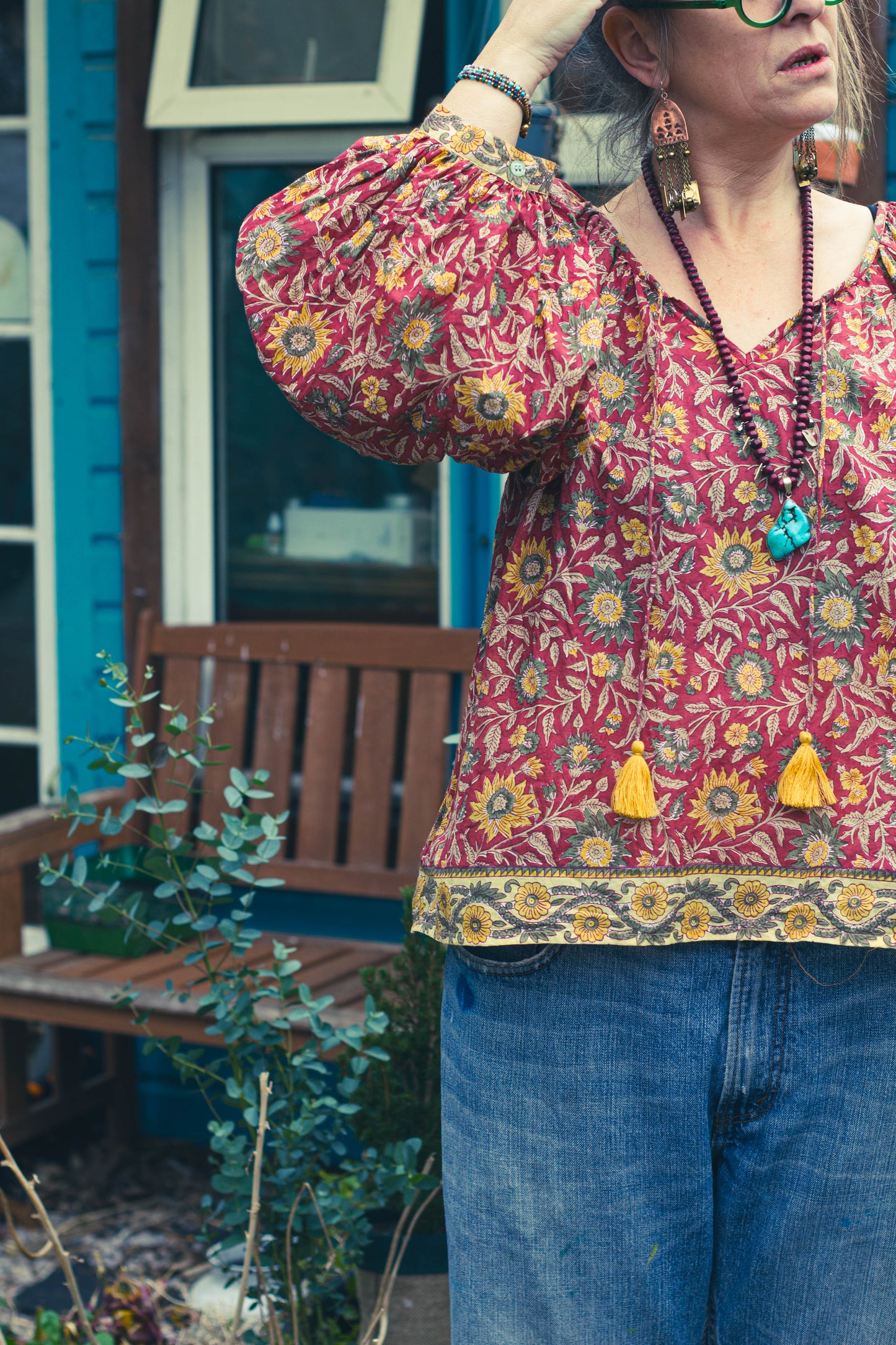 The Flower Pot Blouse