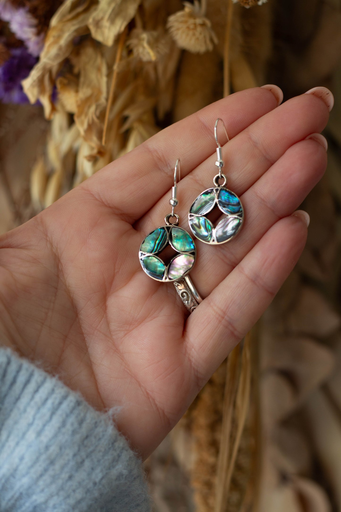 Abalone Shell Earrings