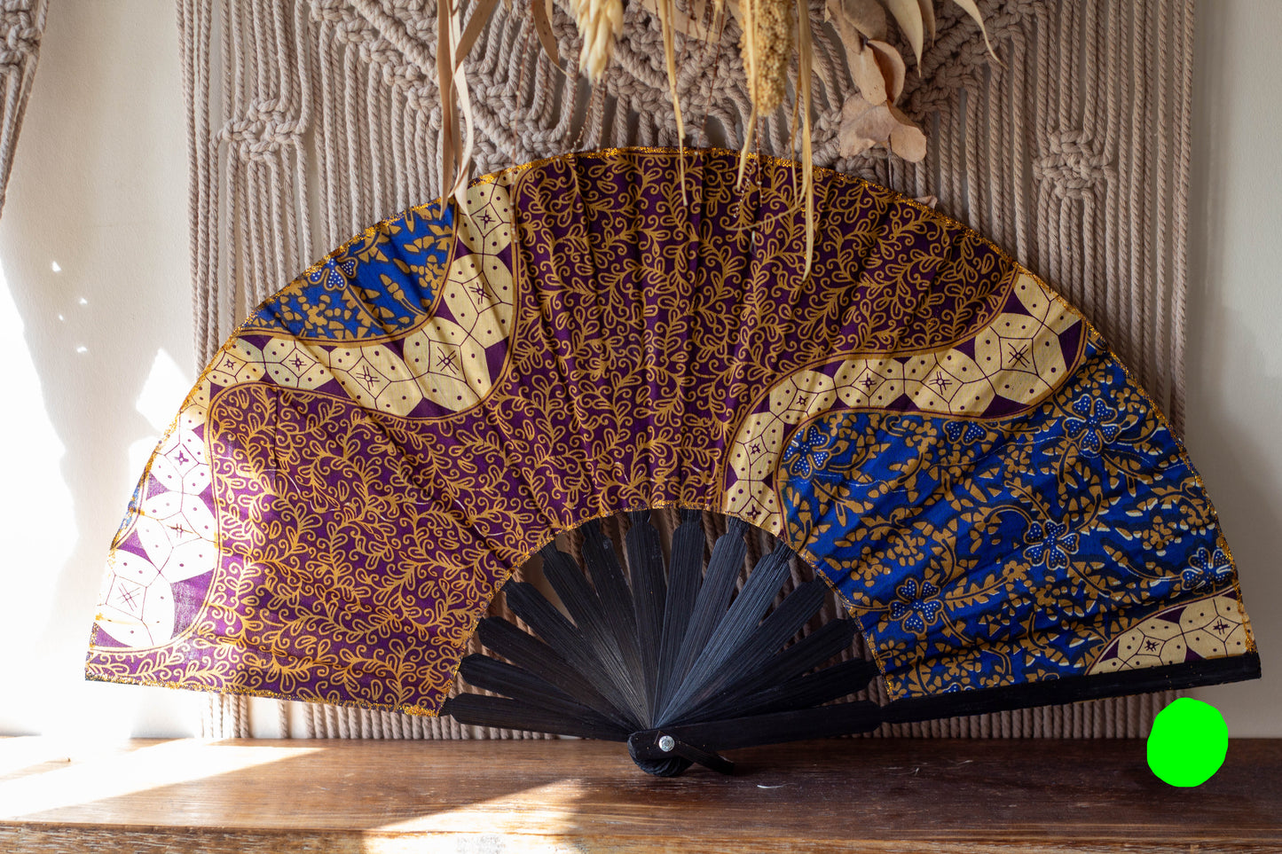 Large Batik Bali fans