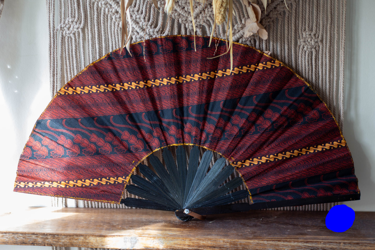 Large Batik Bali fans