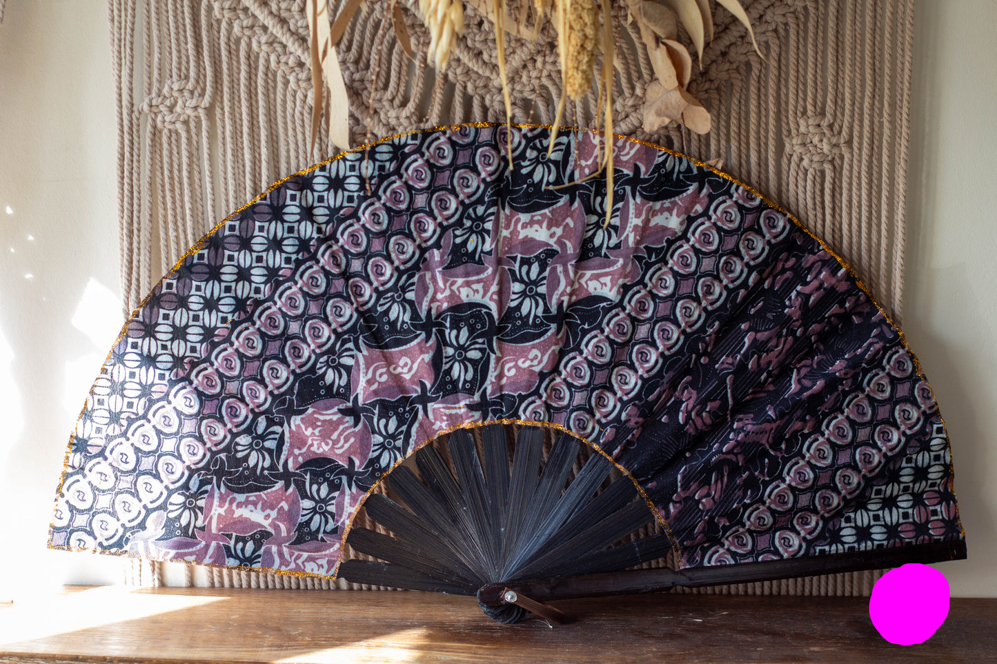 Large Batik Bali fans