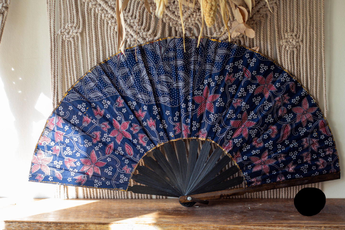 Large Batik Bali fans