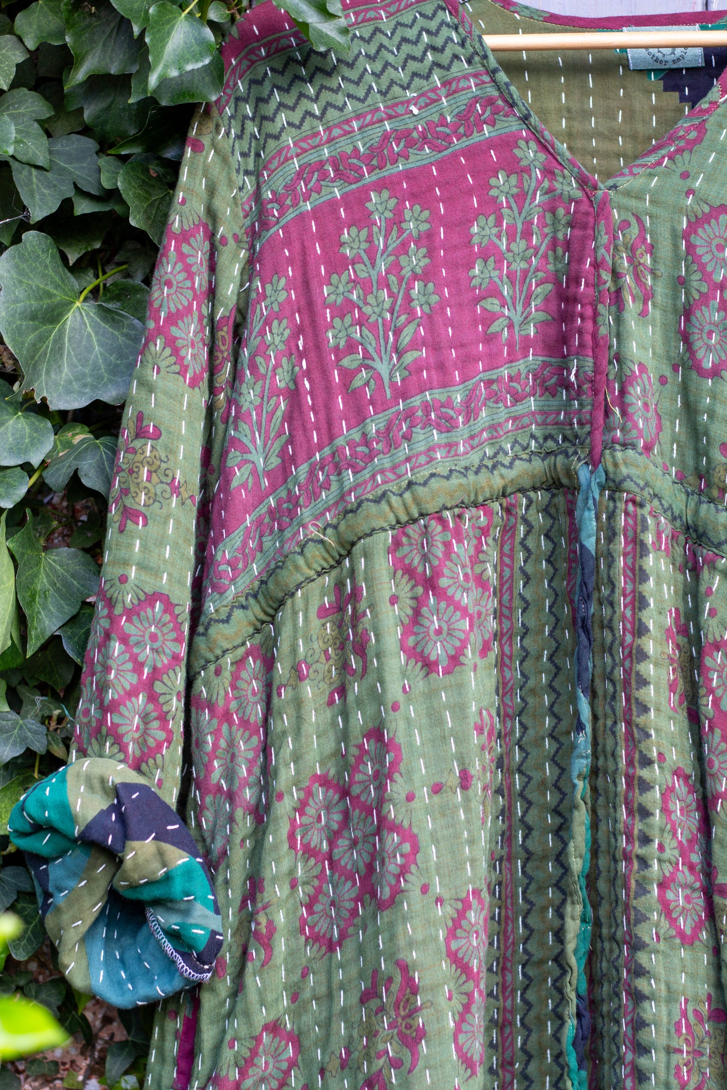 Overdyed Kantha Dress