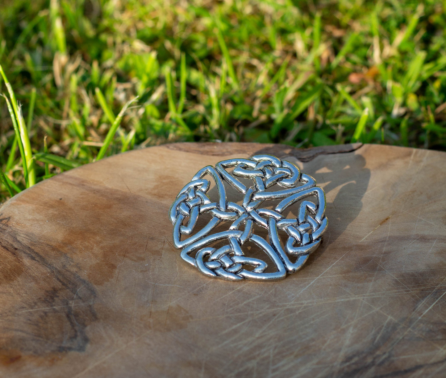 Pewter Brooches