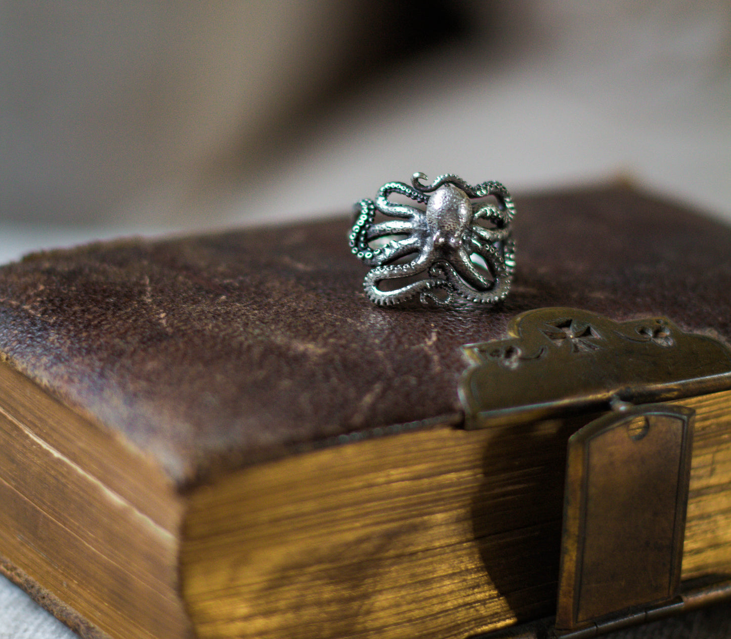 Preloved Octopus Ring Size T