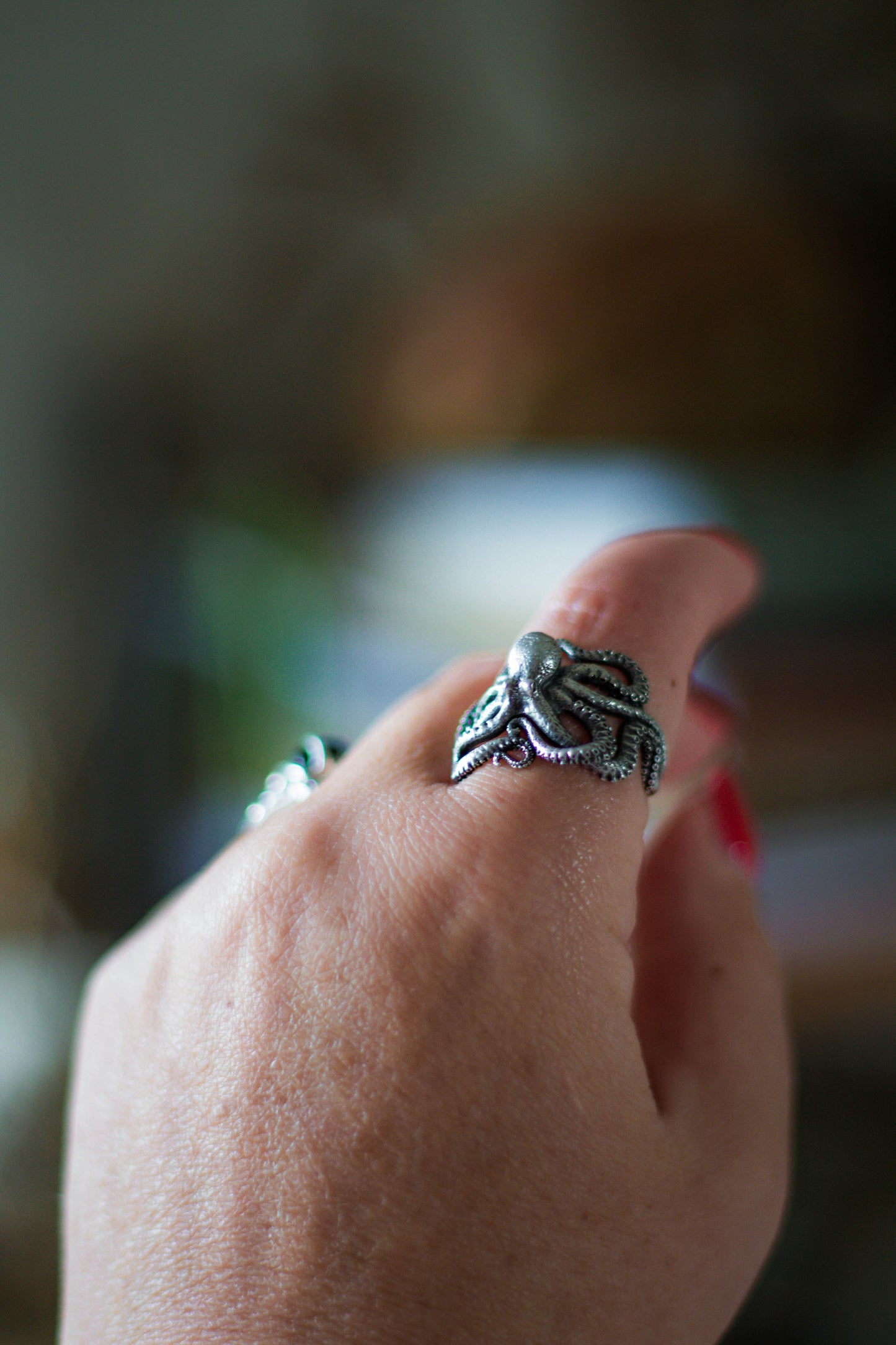 Preloved Octopus Ring Size T