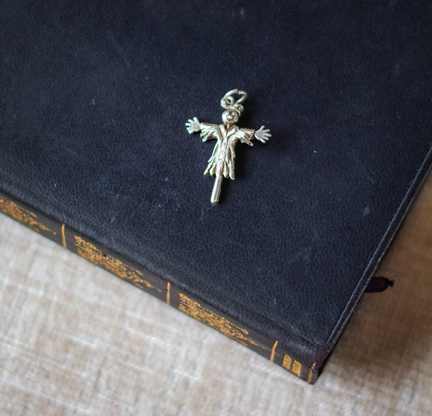 Vintage Scarecrow Charm