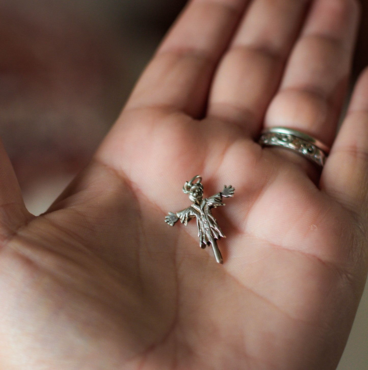 Vintage Scarecrow Charm