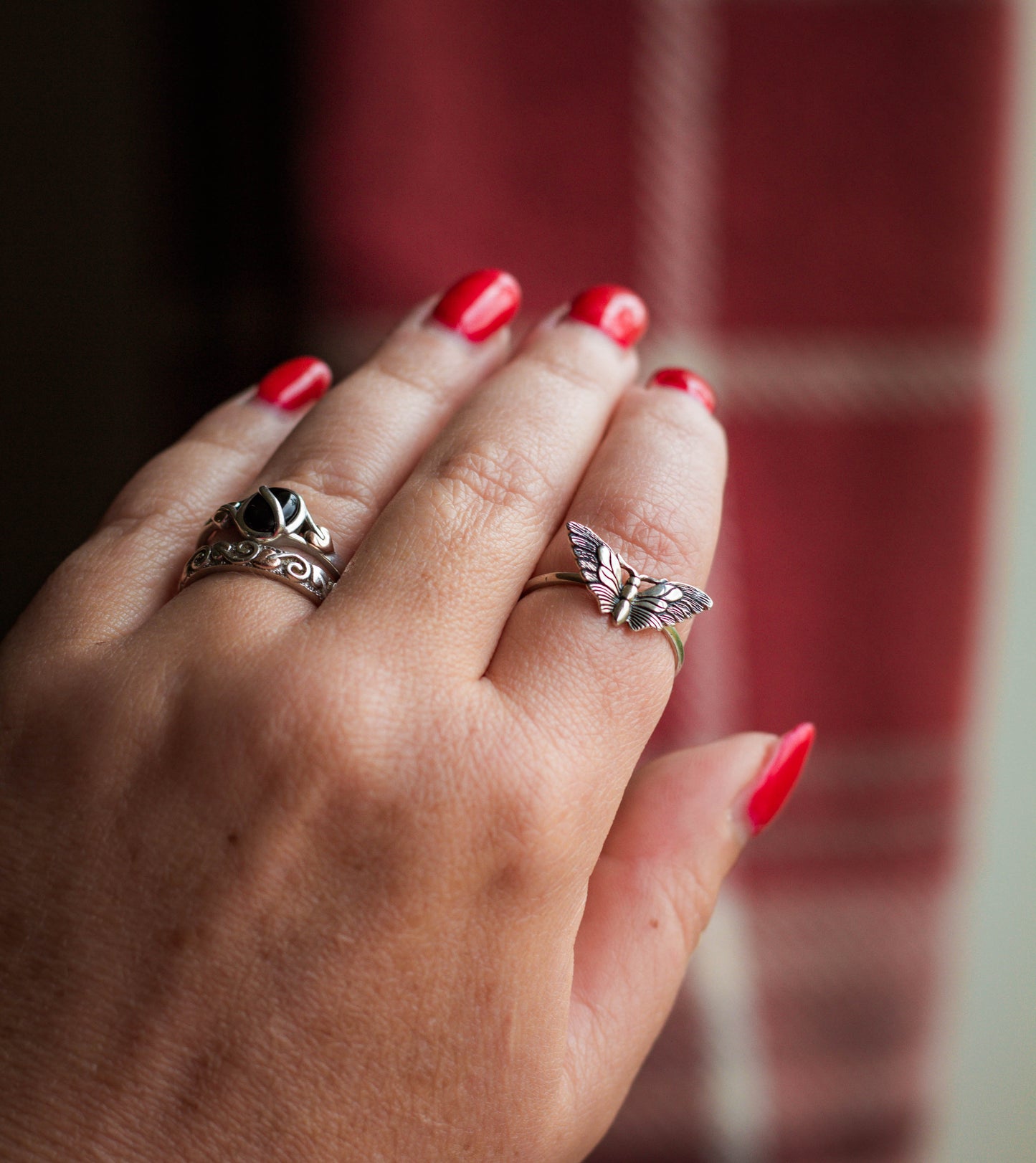 Preloved Size R Moth Ring