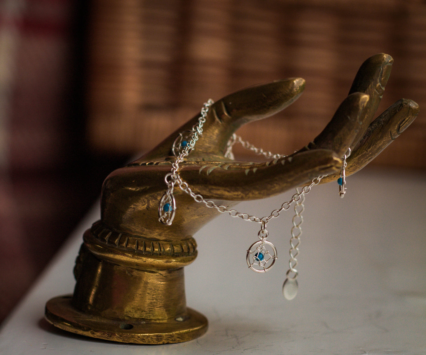 Sterling Silver Dreamcatcher Bracelet
