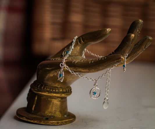 Sterling Silver Dreamcatcher Bracelet