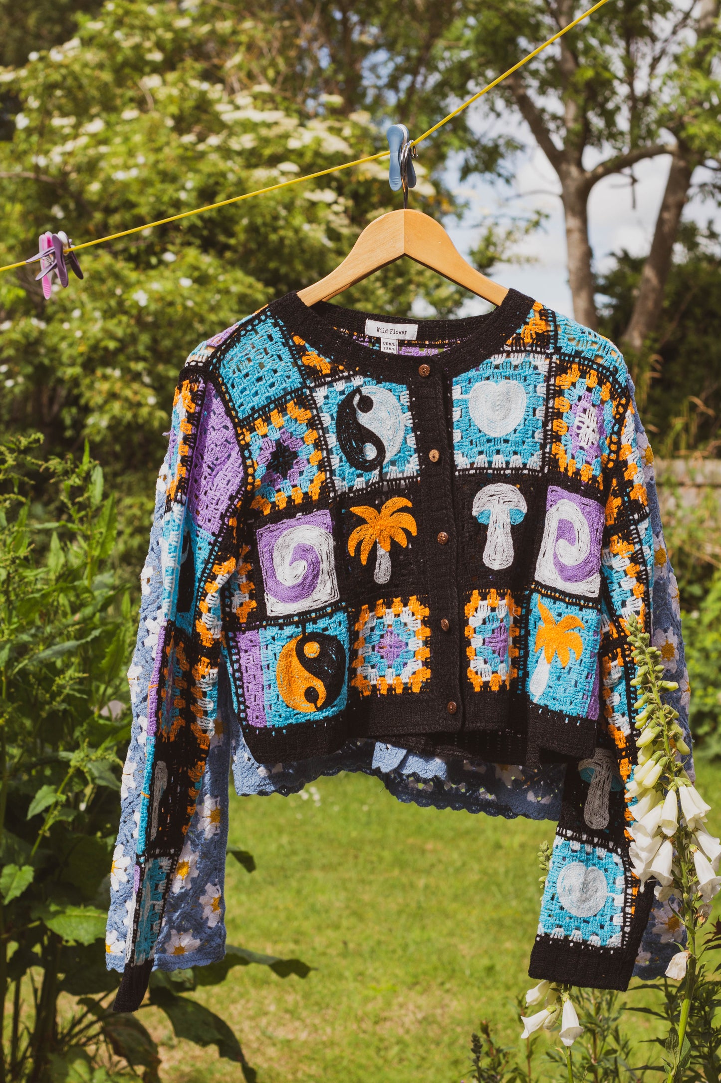 Crochet Retro Cardigan